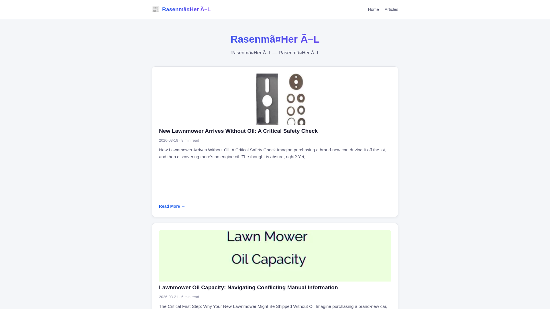 website screenshot of https://rasenmaher-a-l.pages.dev/