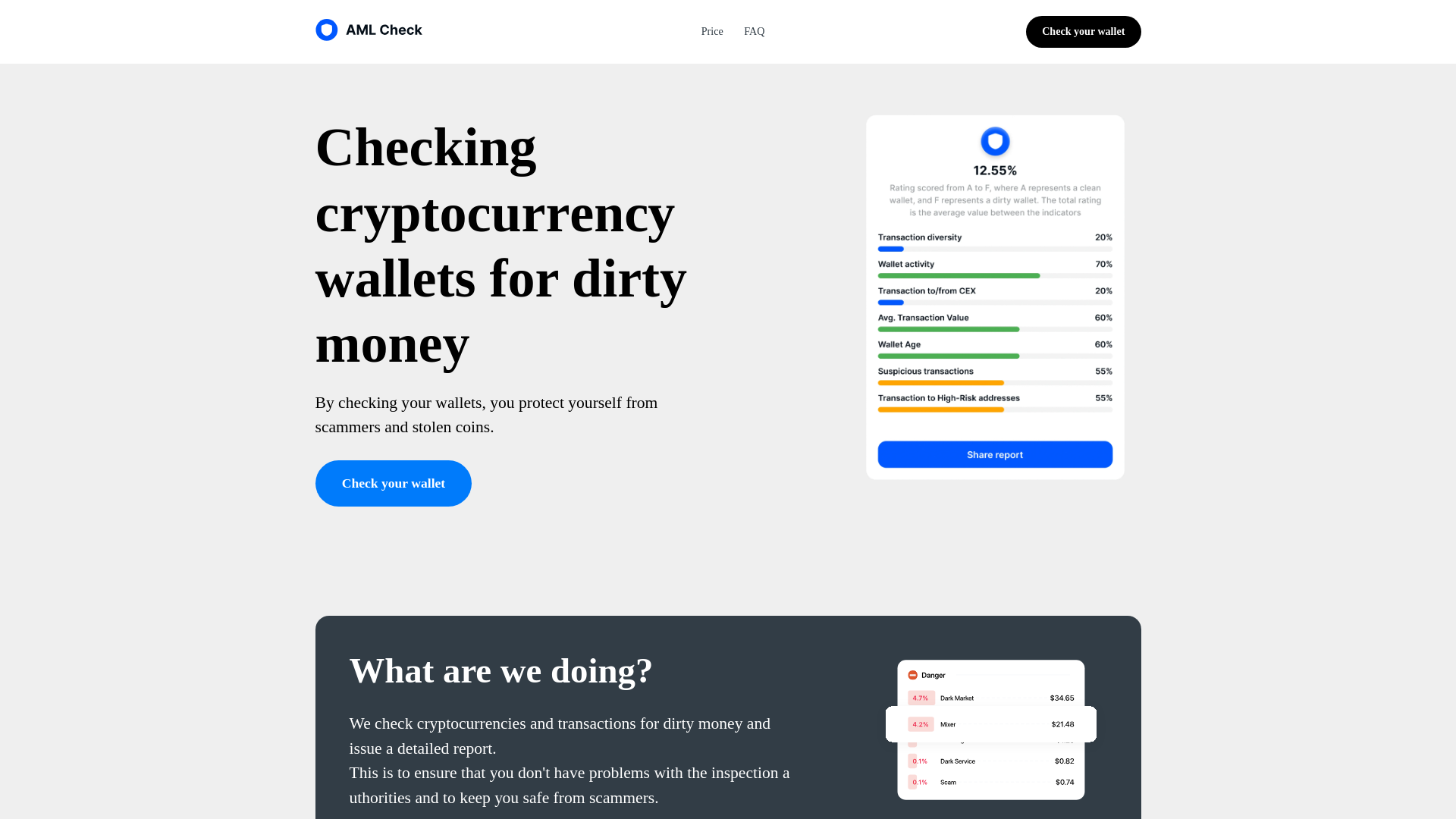 website screenshot of https://fastshark.cfd