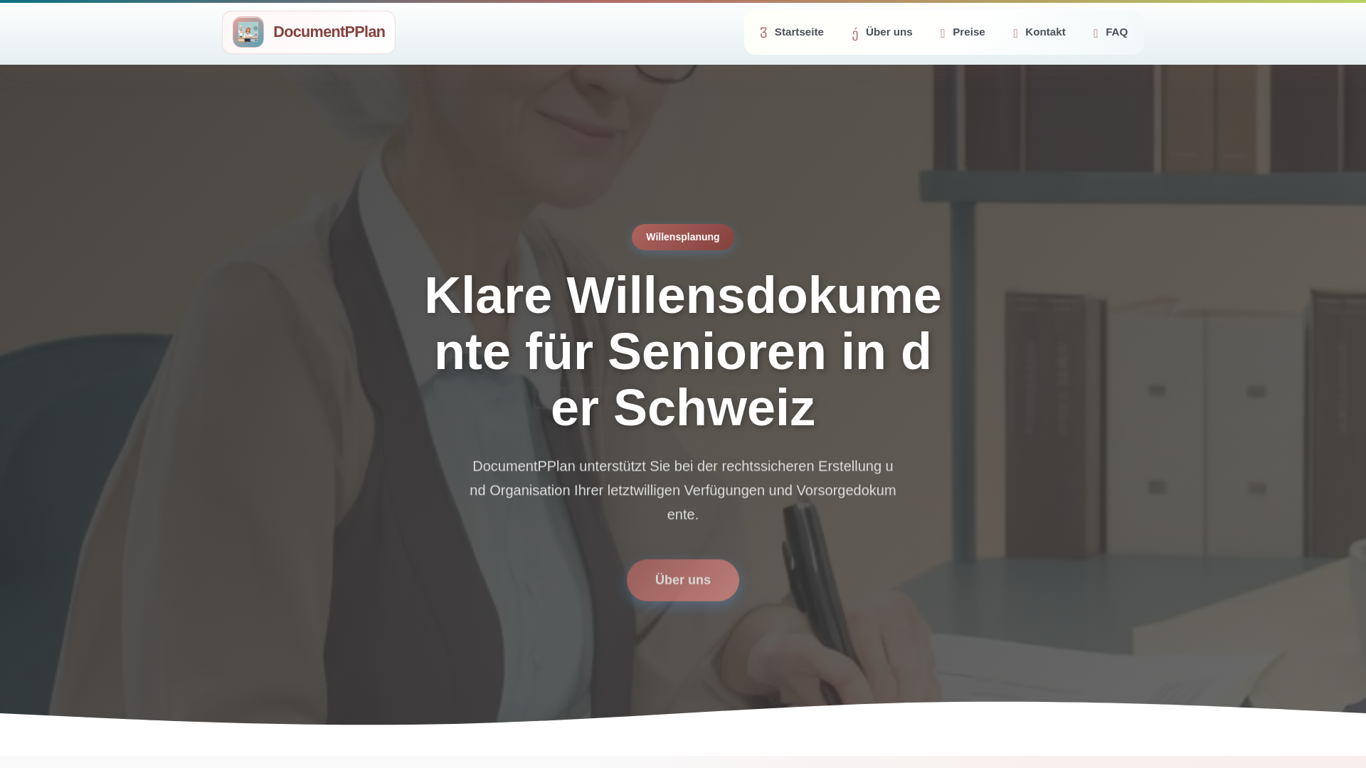website screenshot of https://documentpplan.pro