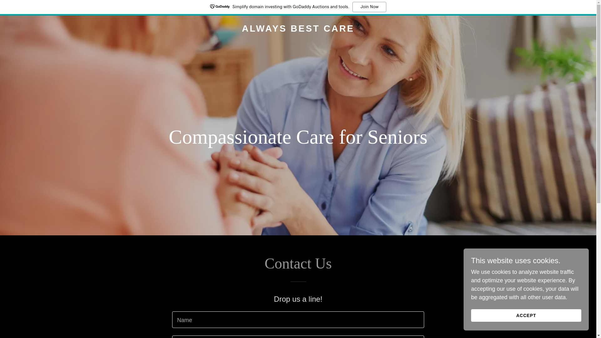 website screenshot of https://alwaysbestcare.health/