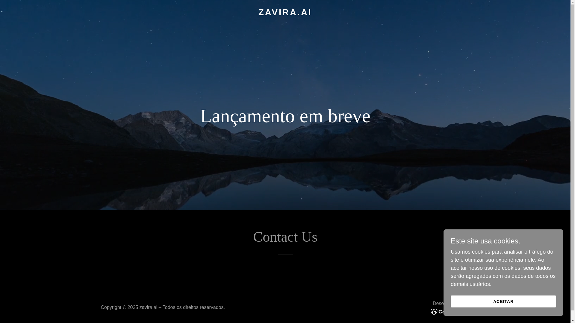 website screenshot of https://zavira.ai/