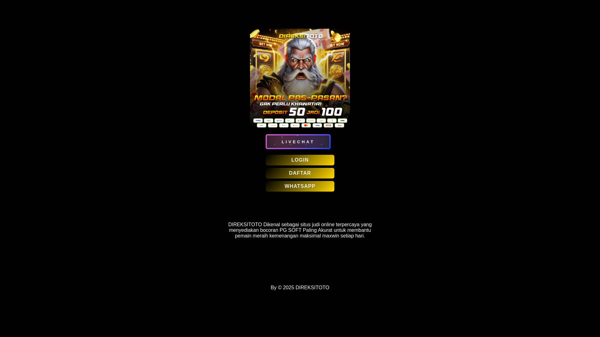 website screenshot of https://cari-direksitoto.pages.dev/