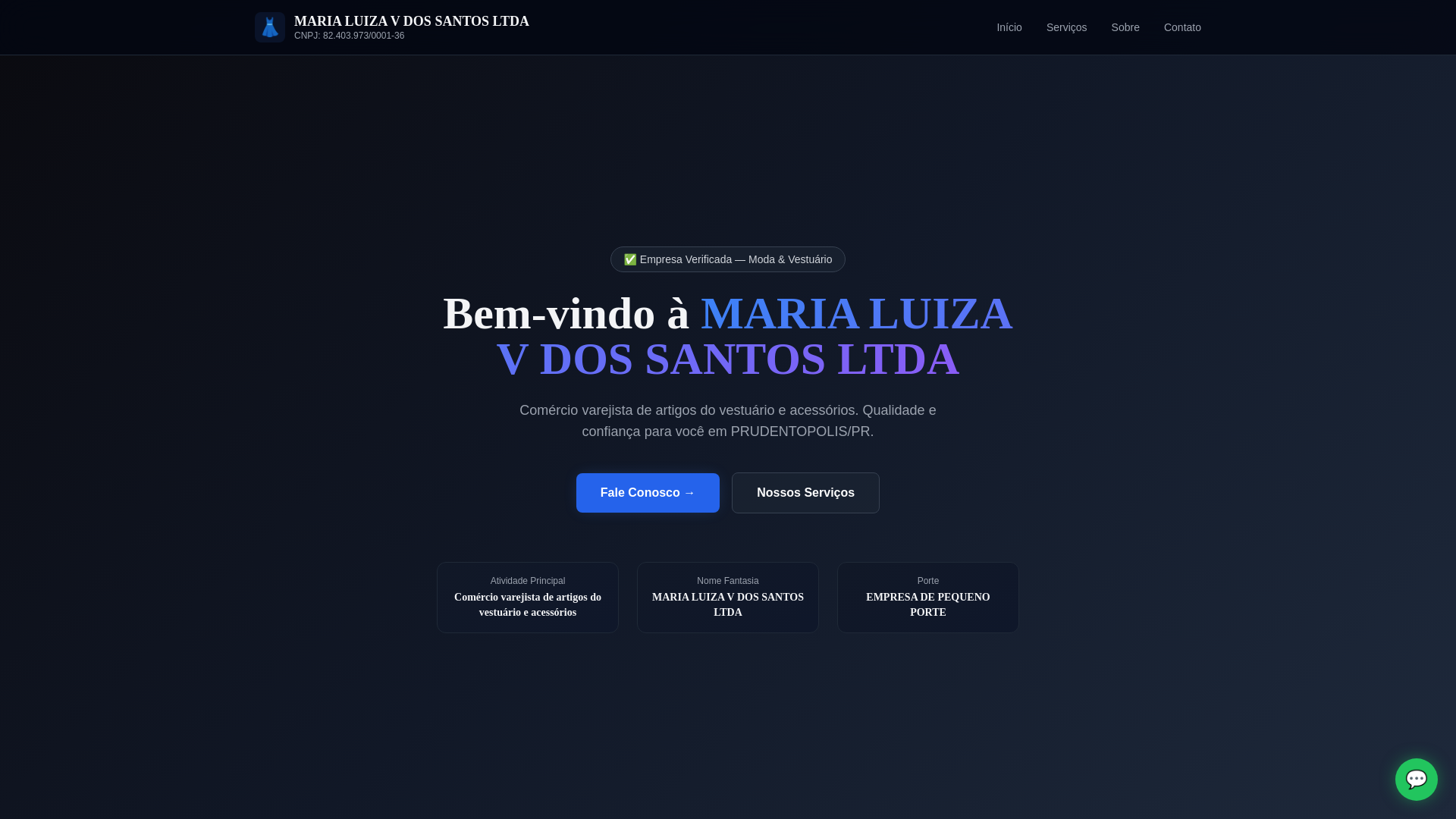website screenshot of https://marialuisavds.pages.dev/