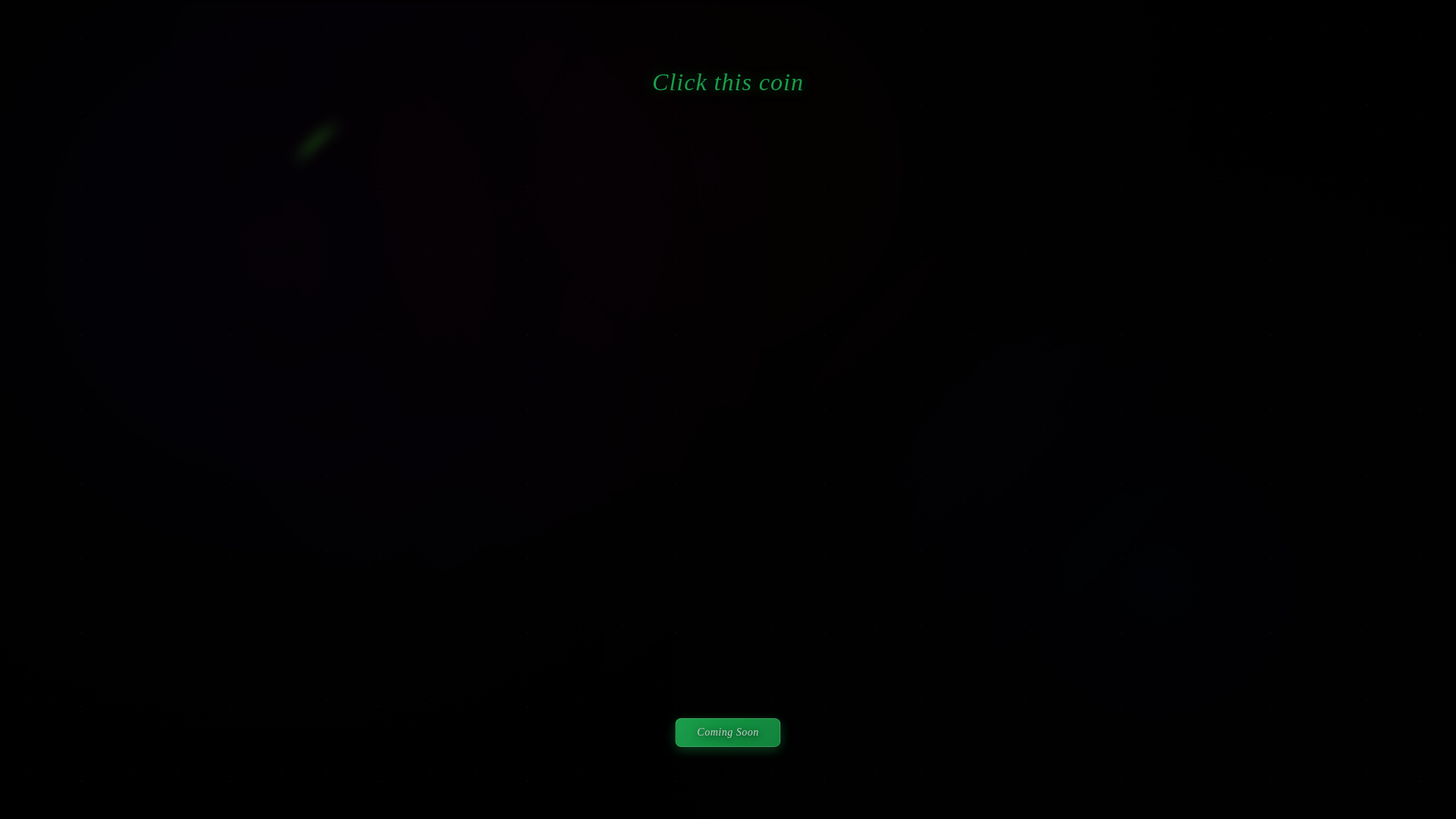 website screenshot of https://clickthiscoin.fun/