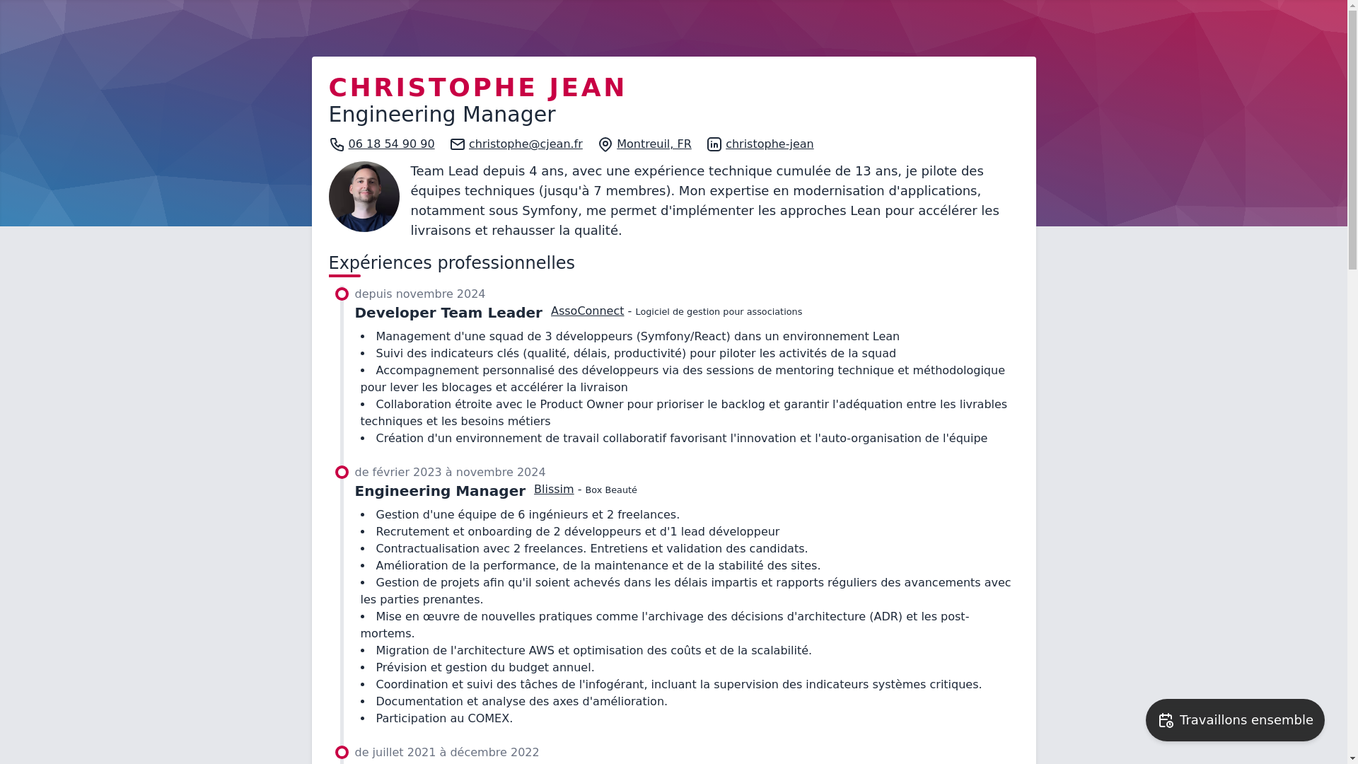 website screenshot of https://cjean-fr-website.pages.dev/