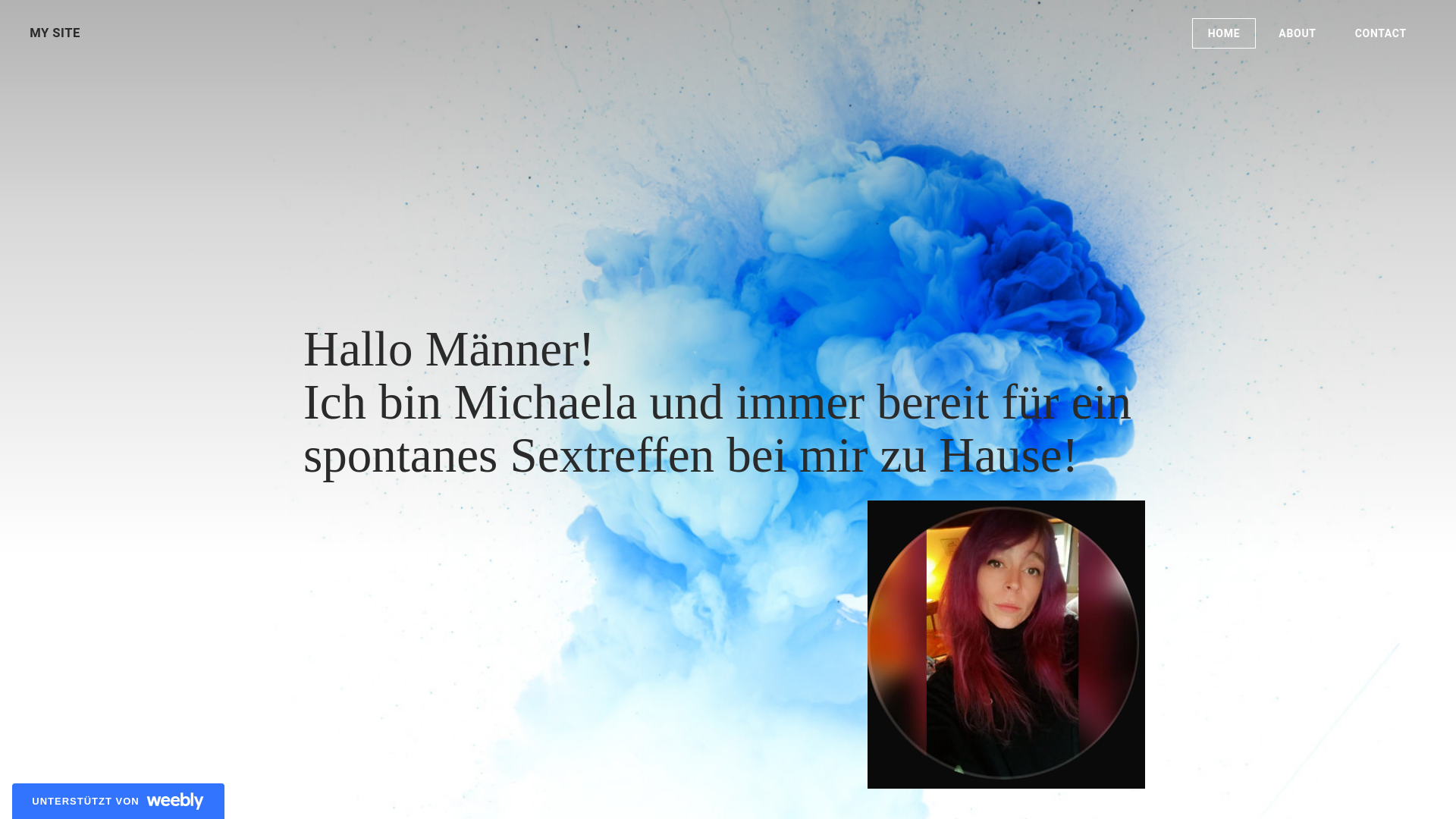 website screenshot of https://einsame-michaela.weebly.com/