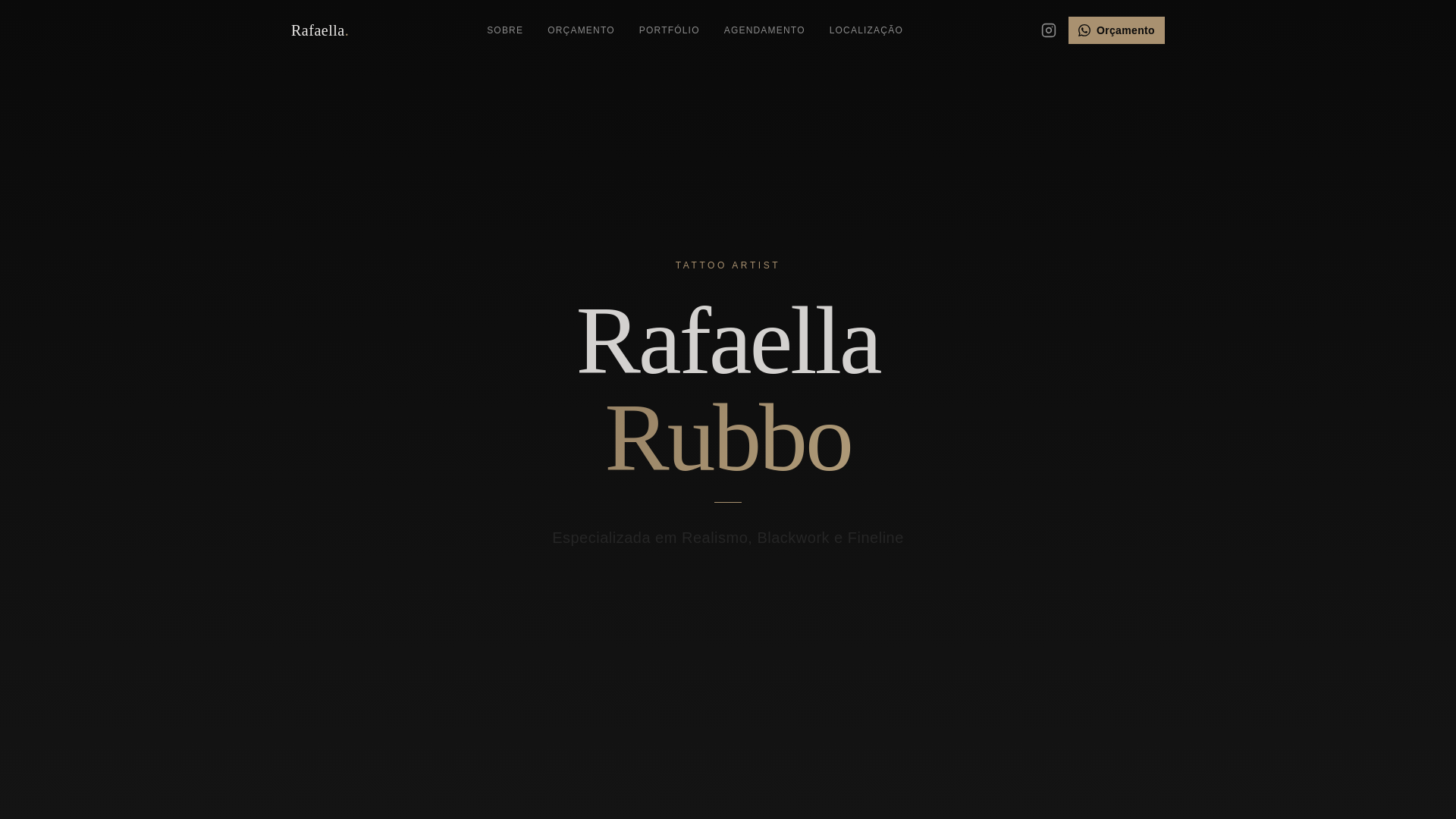website screenshot of https://rafarubbotattoo.com.br/