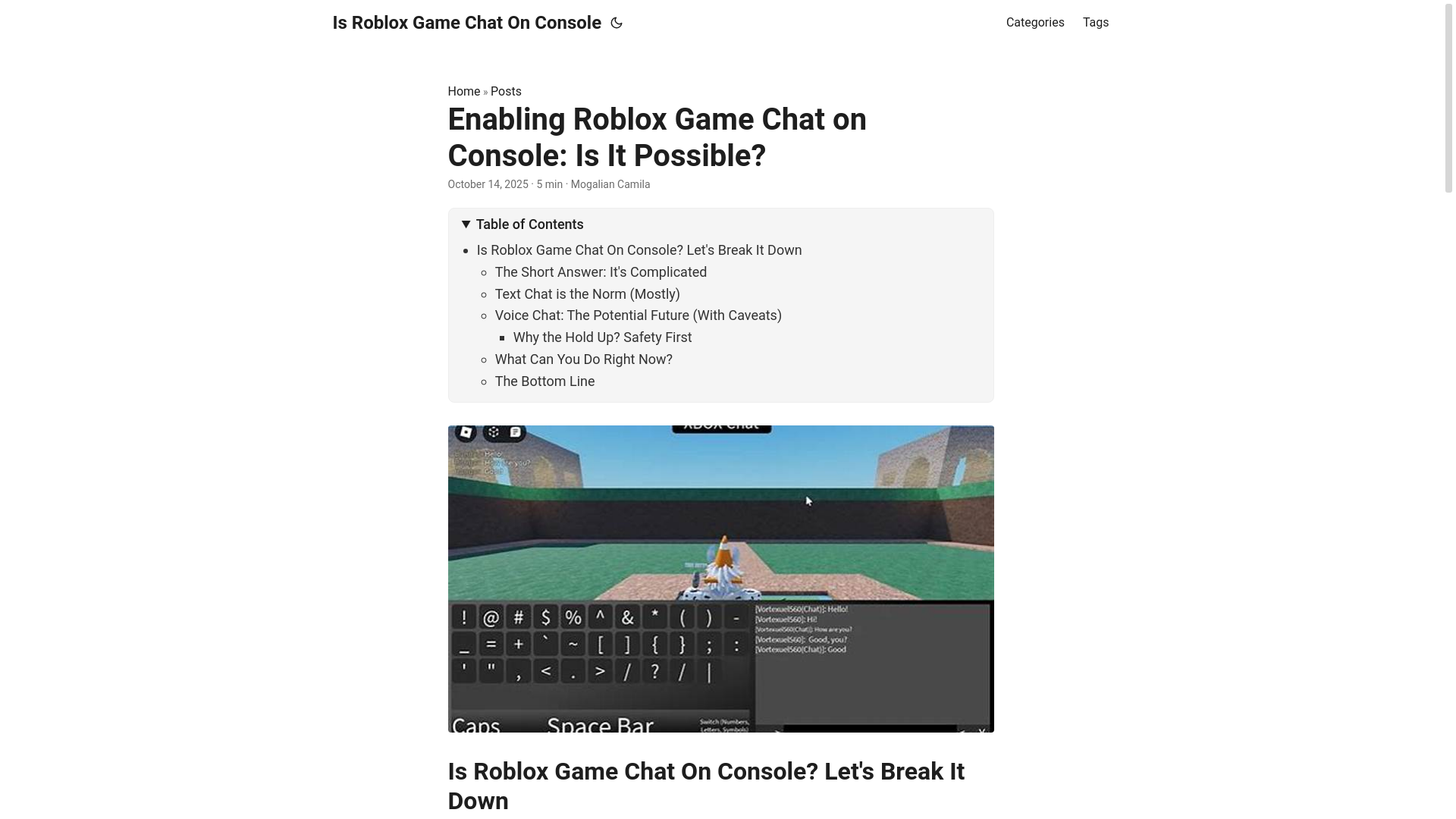 website screenshot of https://is-roblox-game-chat-on-console.pages.dev/