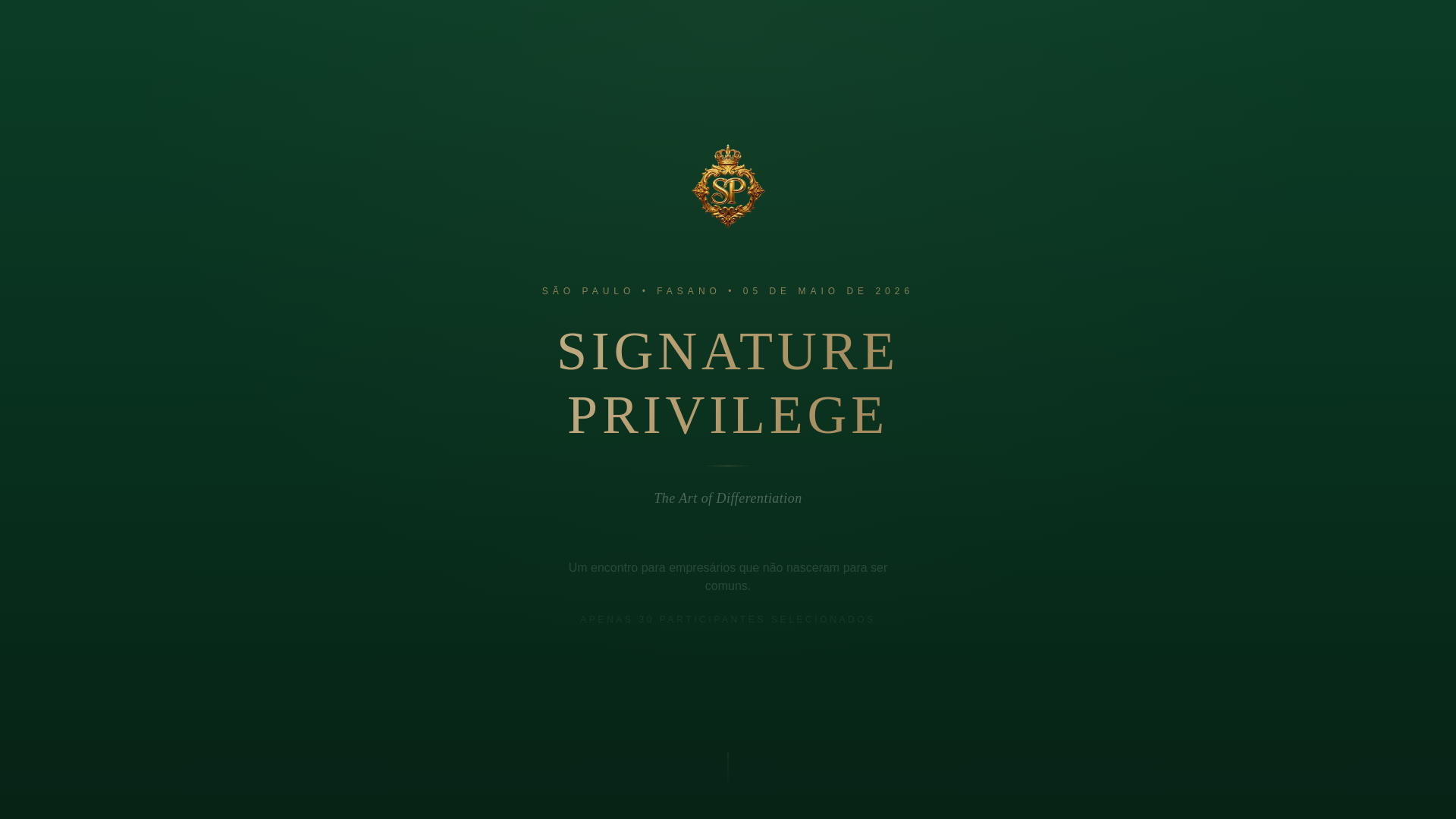 website screenshot of https://signatureprivilege.com/