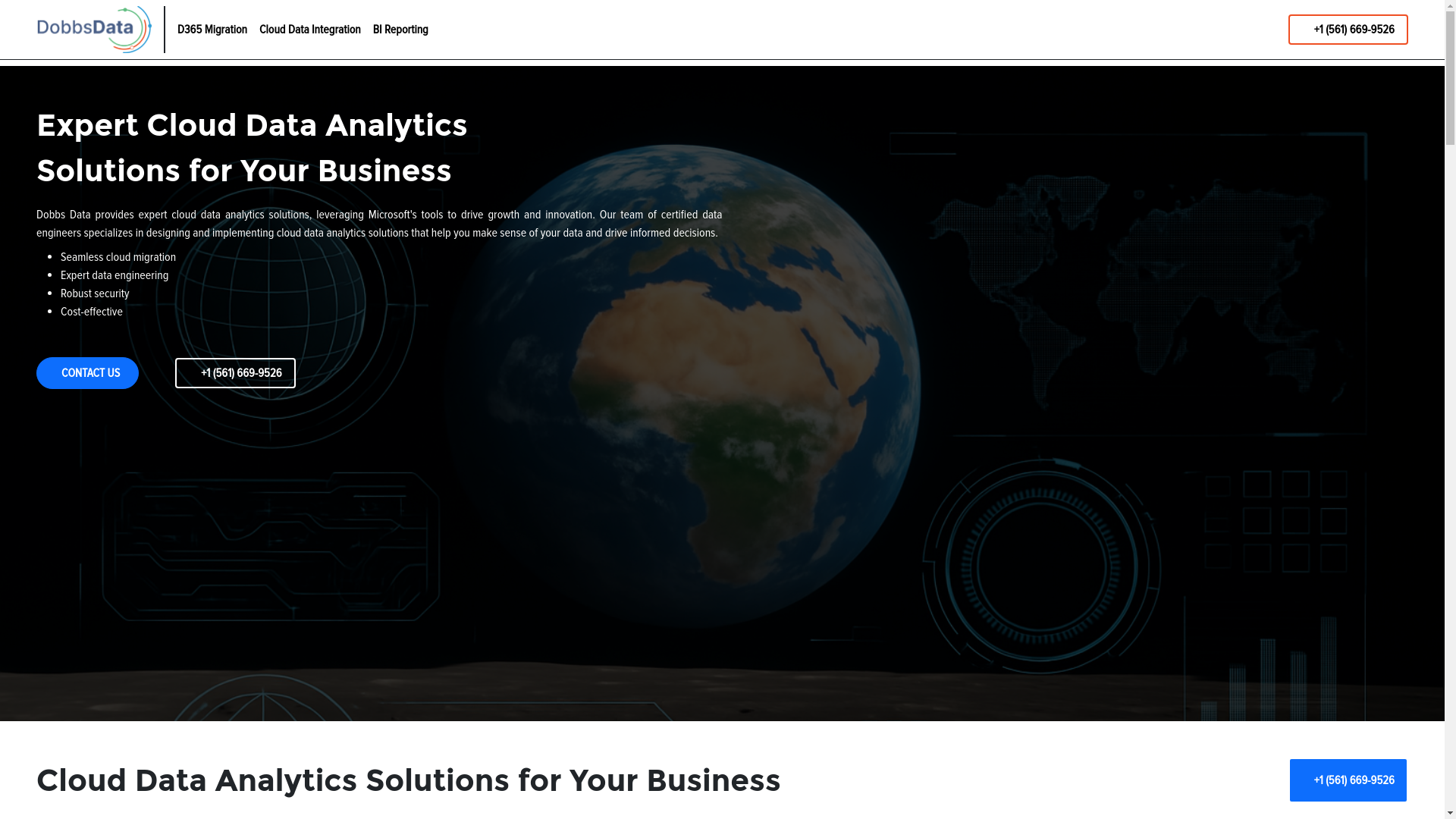 website screenshot of https://dobbsdata-koti.pages.dev/