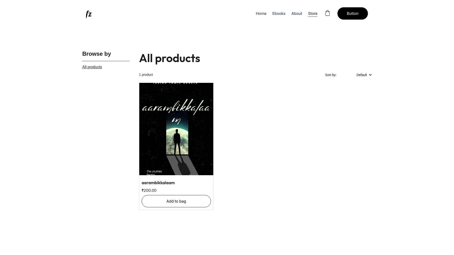 website screenshot of https://fzinteractive.com/
