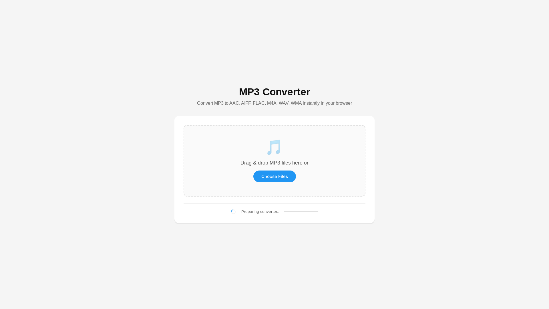 website screenshot of https://mp3-converter2.pages.dev/