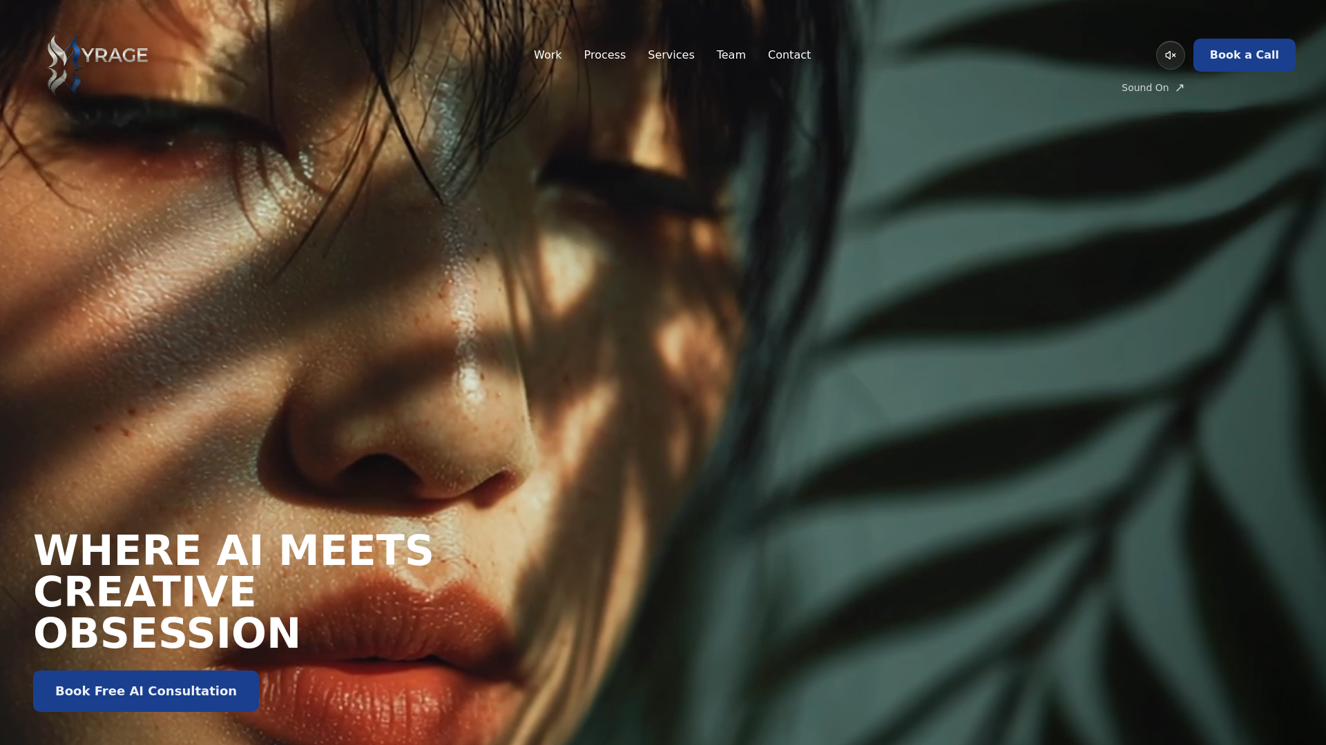 website screenshot of https://myragestudio.com/