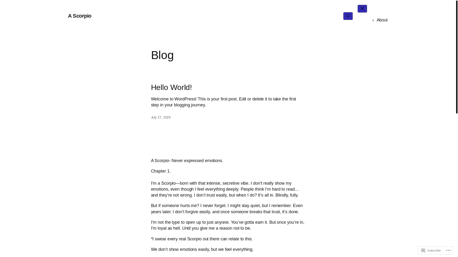 website screenshot of https://nipunchadha.blog/