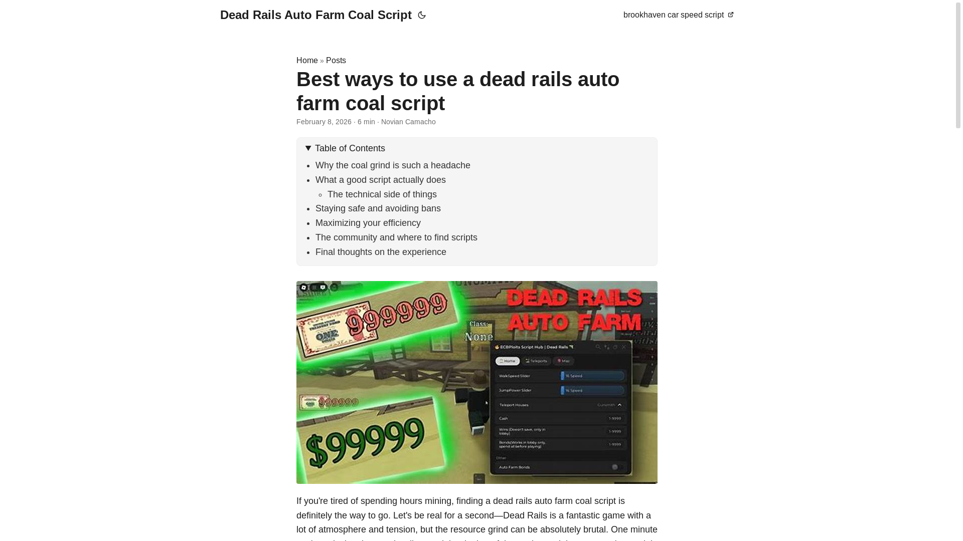 website screenshot of https://dead-rails-auto-farm-coal-script.pages.dev/