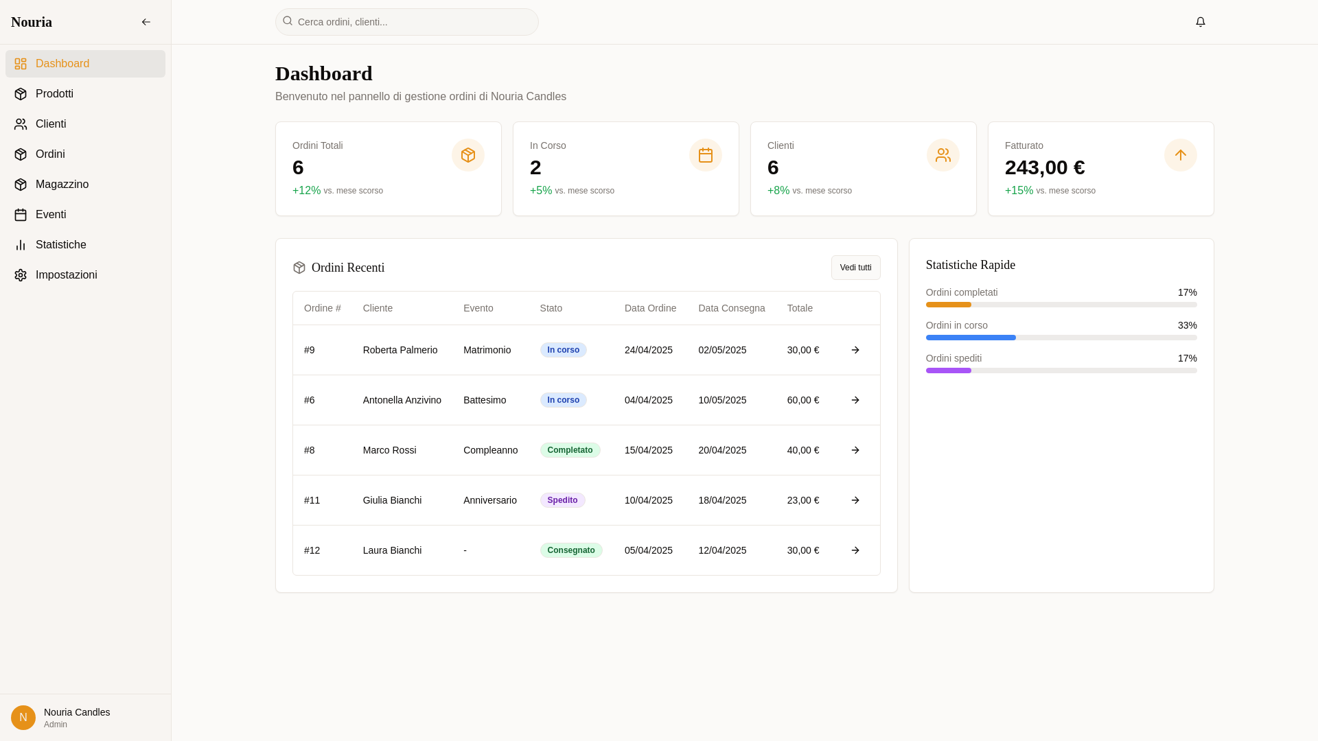 website screenshot of https://nouria-dash.pages.dev/