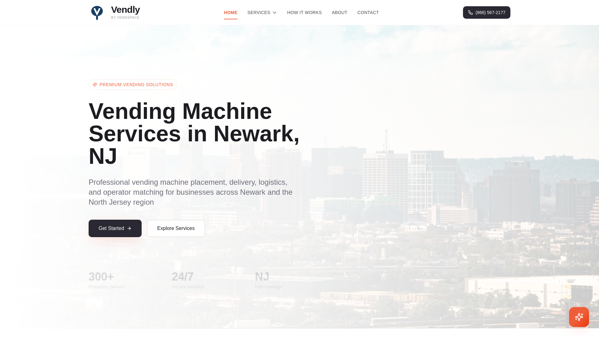 website screenshot of https://vendlynewjersey.com/