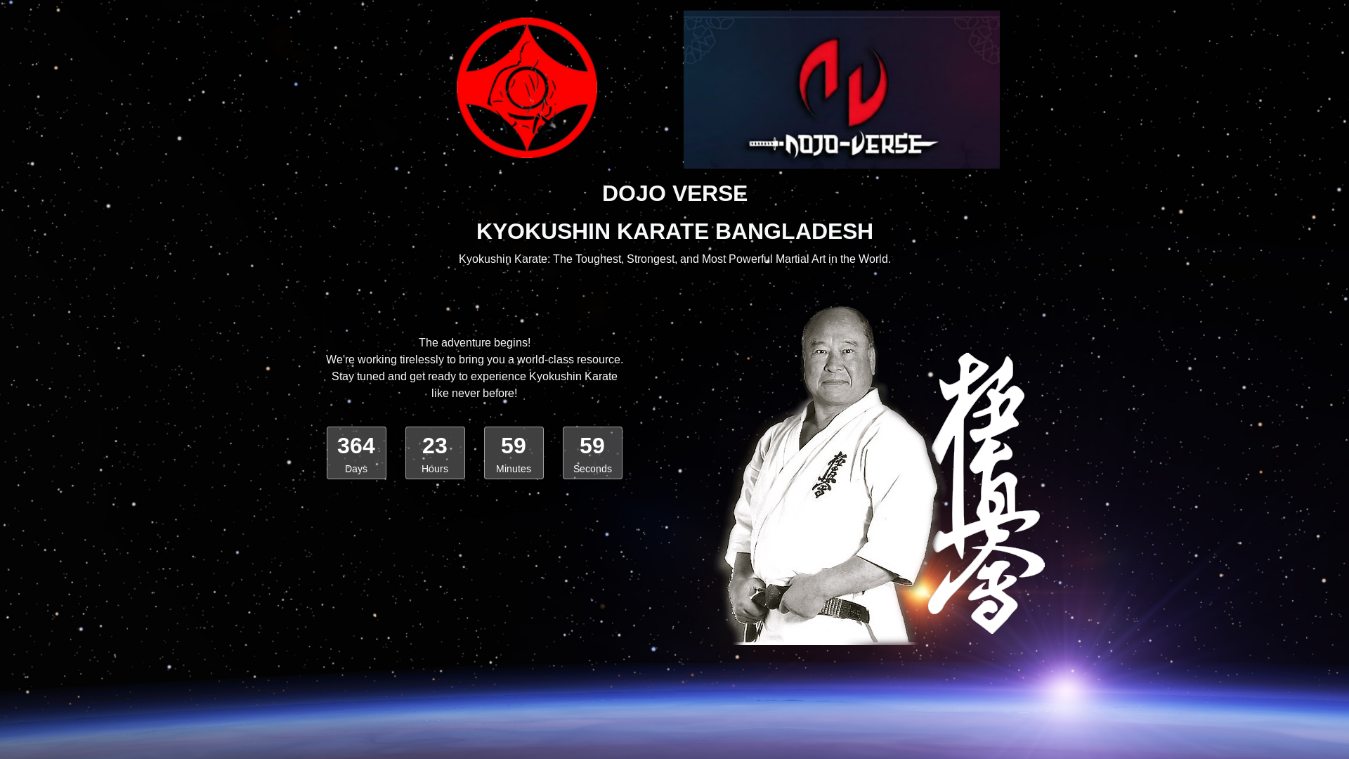 website screenshot of https://dojoversebd.com/