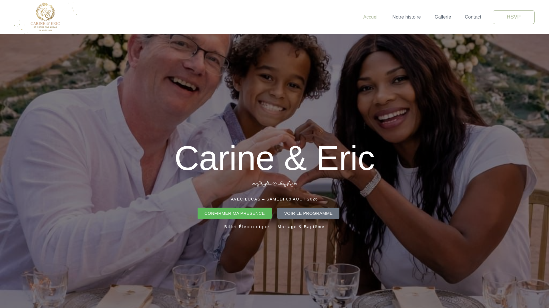 website screenshot of https://nocesderoses.fr/