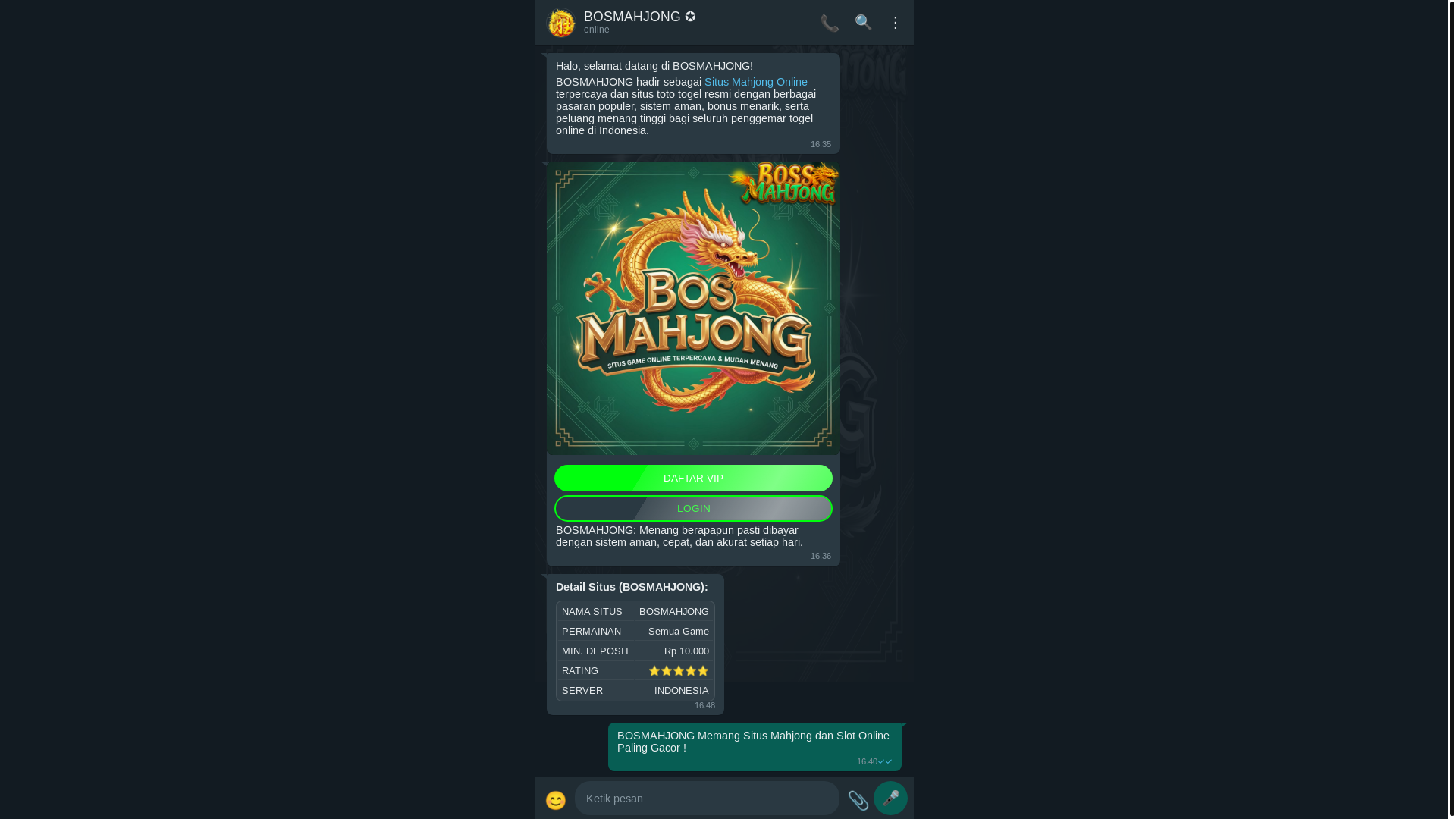website screenshot of https://imdemon-bosmahjong.pages.dev/