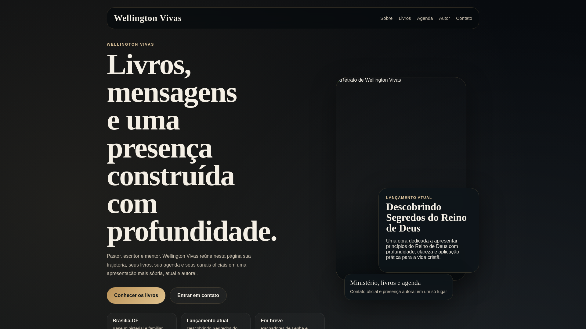 website screenshot of https://wellington-vivas.pages.dev/