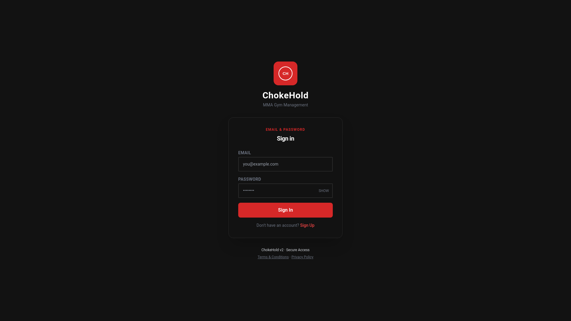 website screenshot of https://chokehold-v2.pages.dev/
