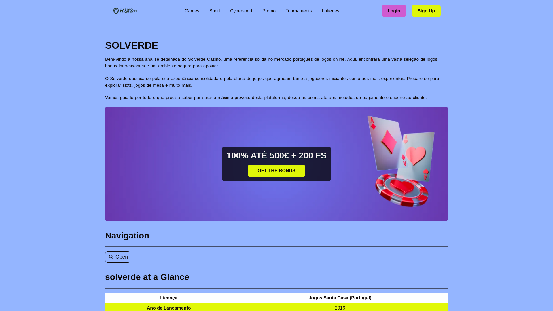 website screenshot of https://solverde-pt-info.pages.dev/