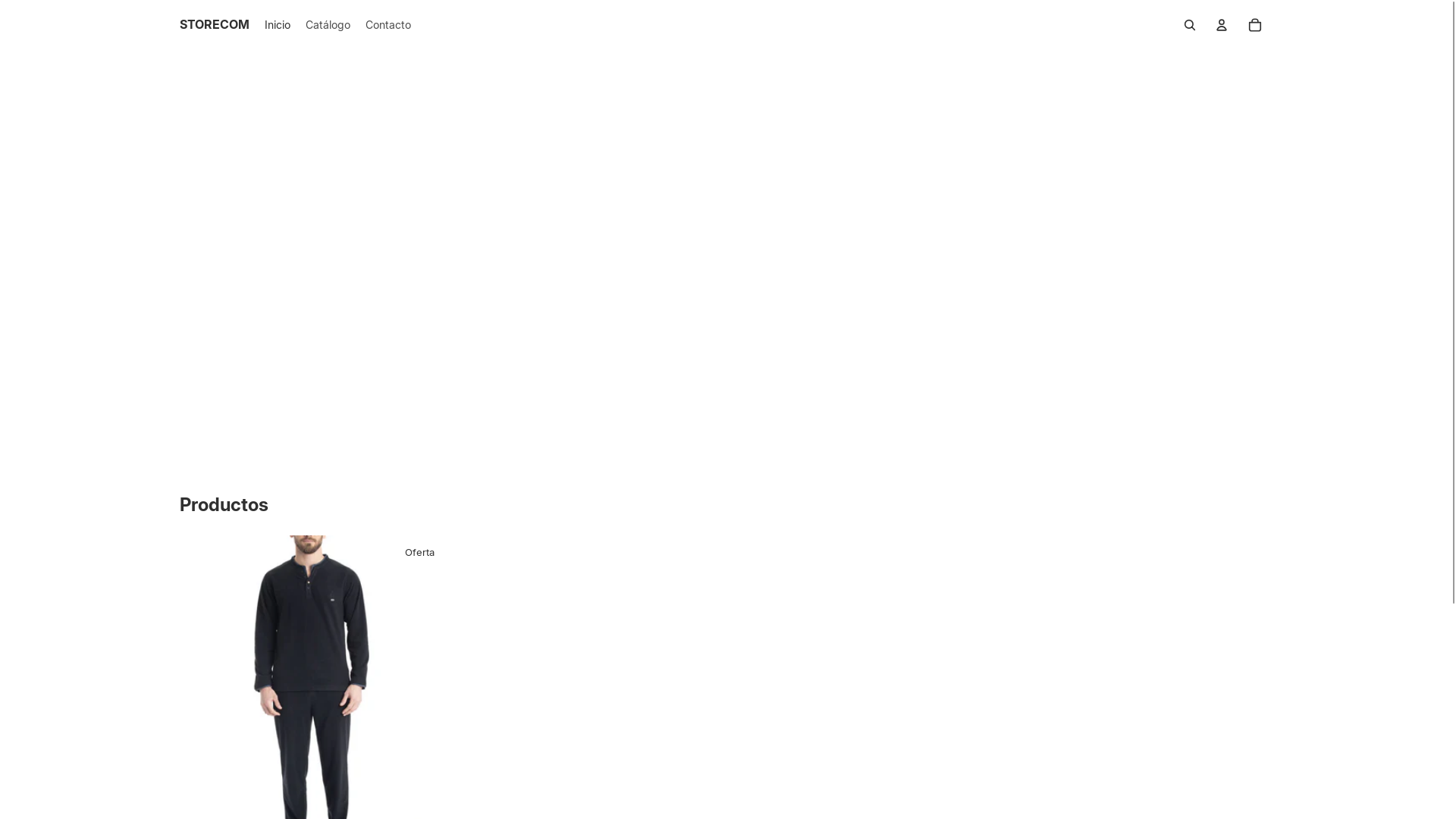 website screenshot of https://storecomspa.com/