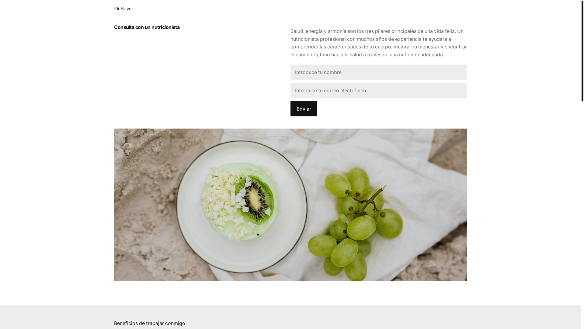 website screenshot of https://fitflavorrc.com/