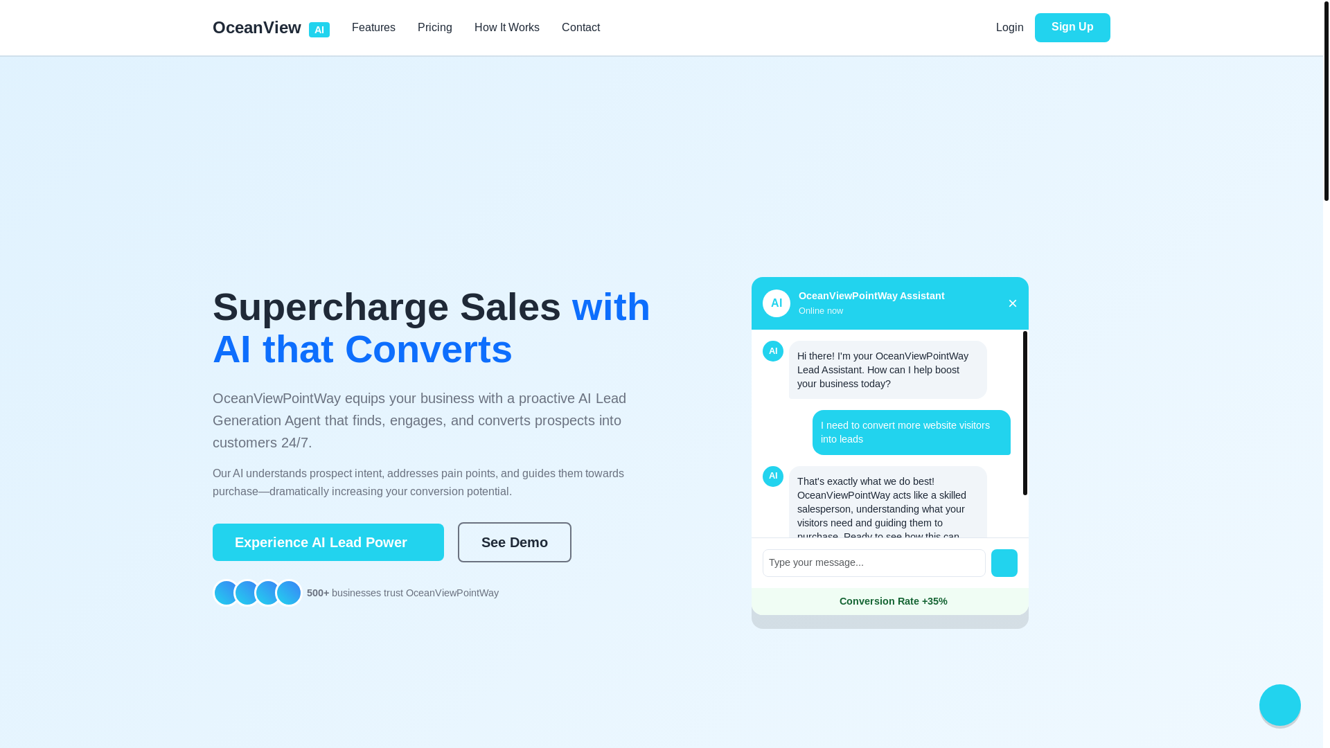 website screenshot of https://oceanviewpointway.pages.dev/