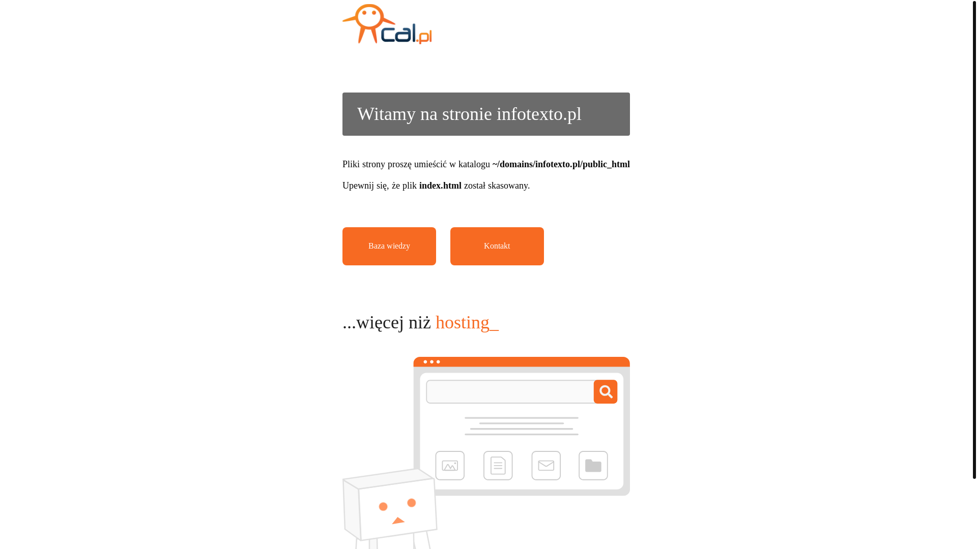 website screenshot of https://infotexto.pl/