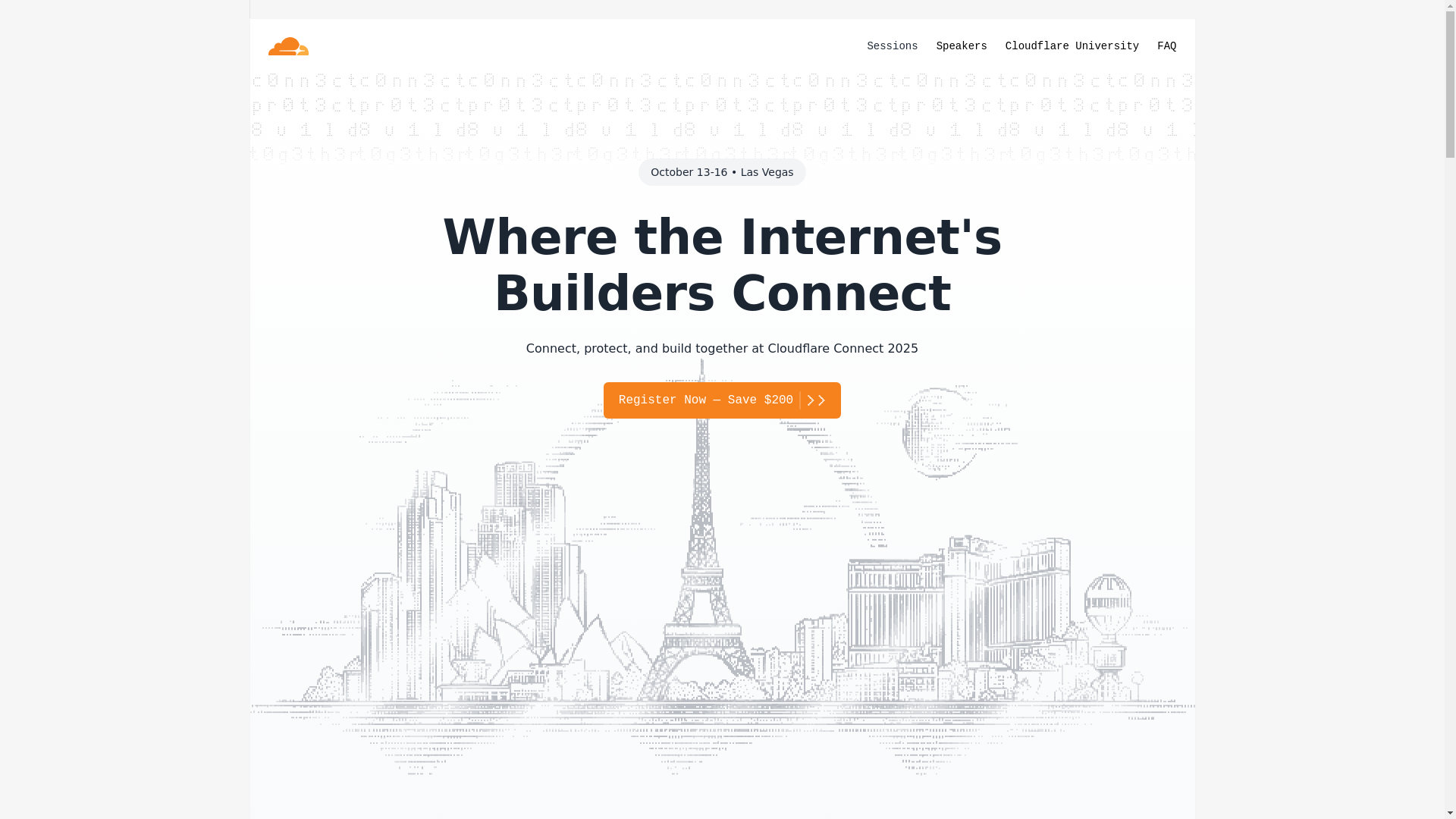 website screenshot of https://connect-2025-lp.pages.dev/