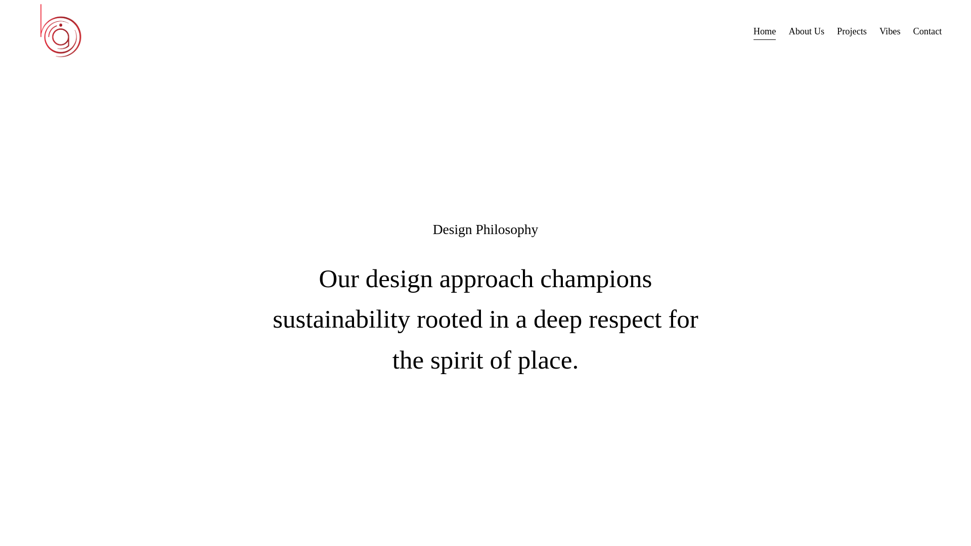 website screenshot of https://borgarchitecture.com/