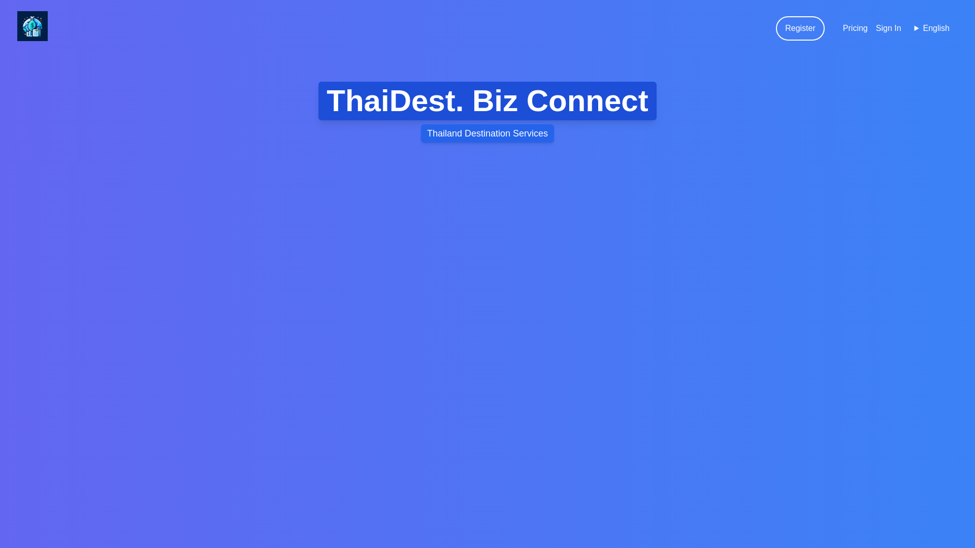 website screenshot of https://thaidest.shop/
