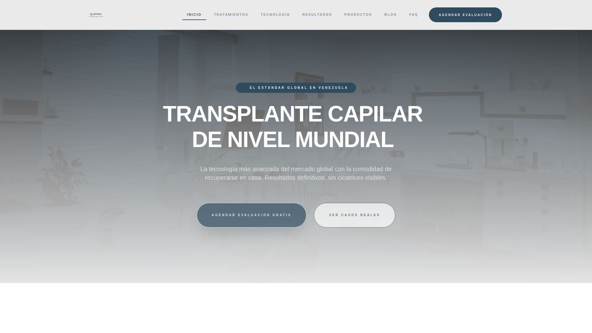 website screenshot of https://spiro-hair-website.pages.dev/