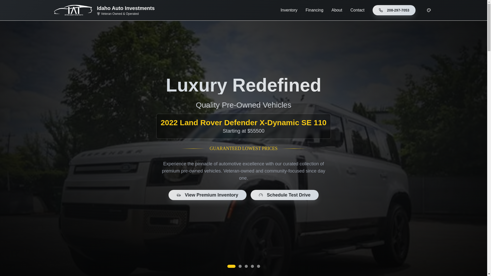 website screenshot of https://driveiai.com/
