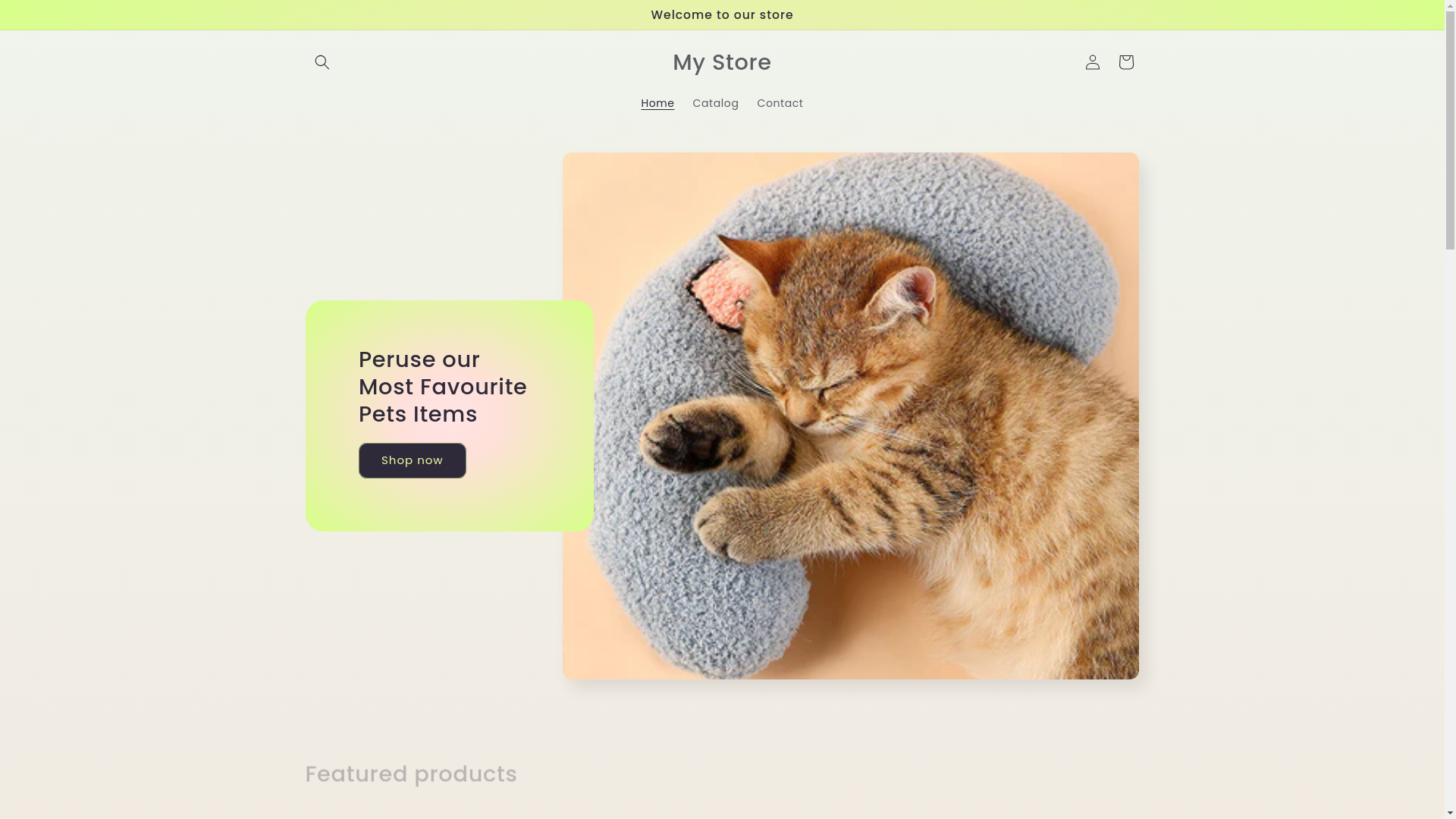 website screenshot of https://barkmeowmart.store/