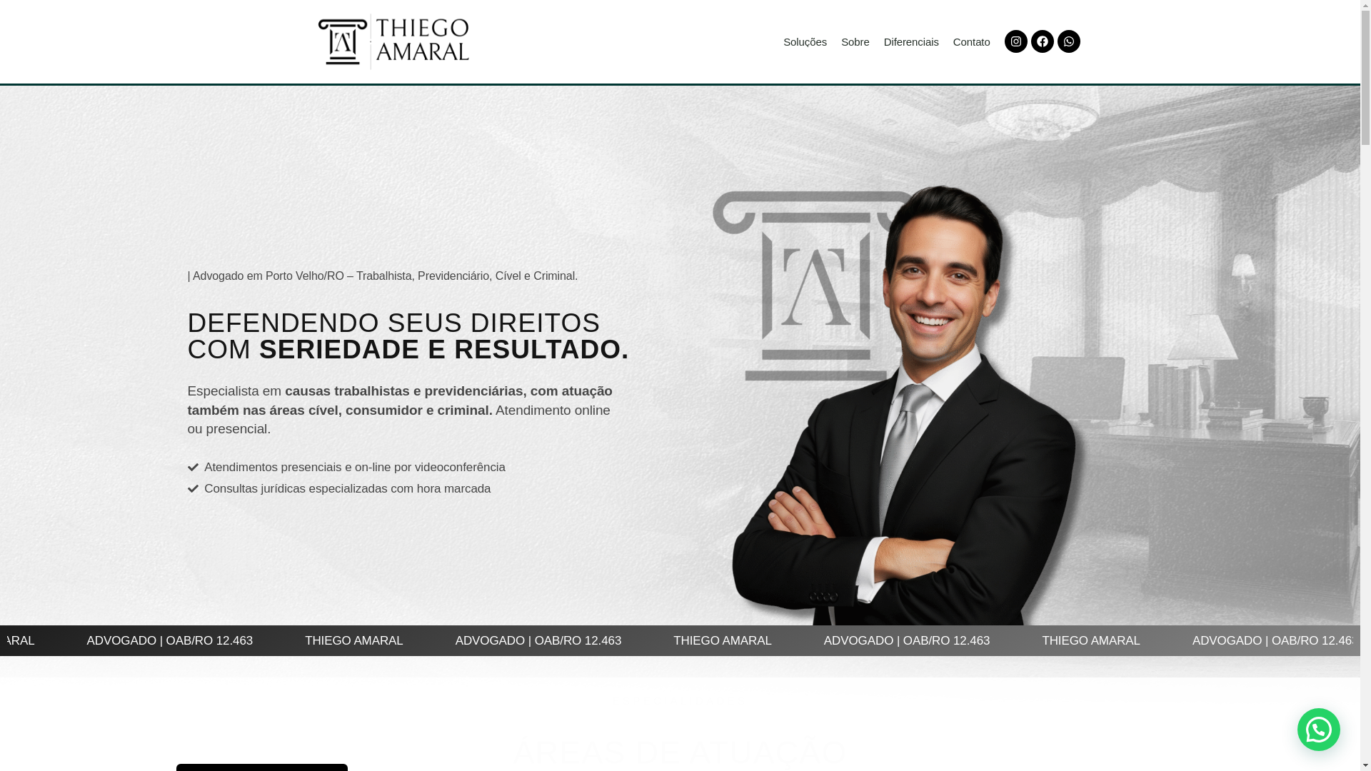 website screenshot of https://thiegoamaraladv.com.br/