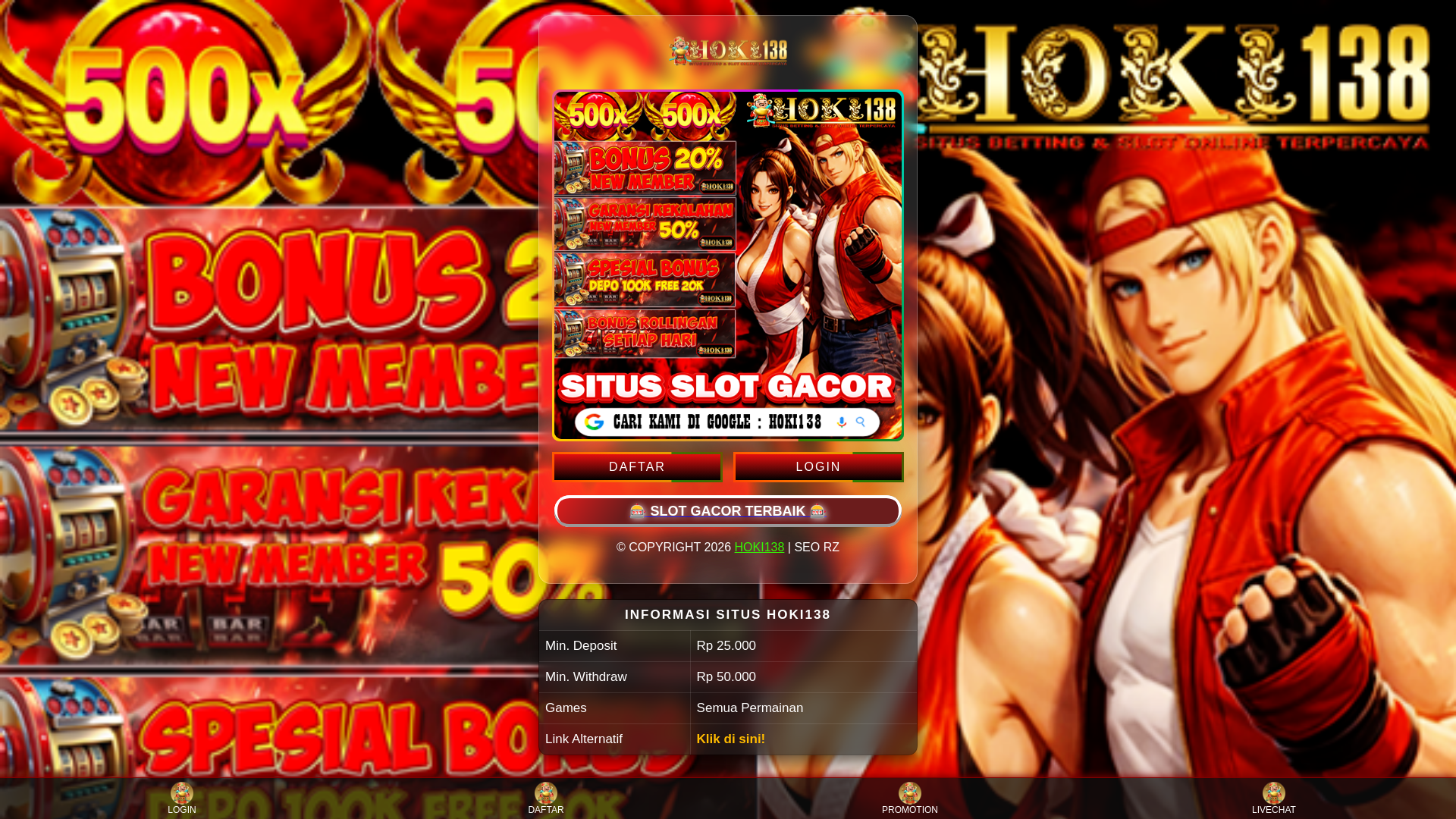 website screenshot of https://list-slot-gacor-hoki.pages.dev/