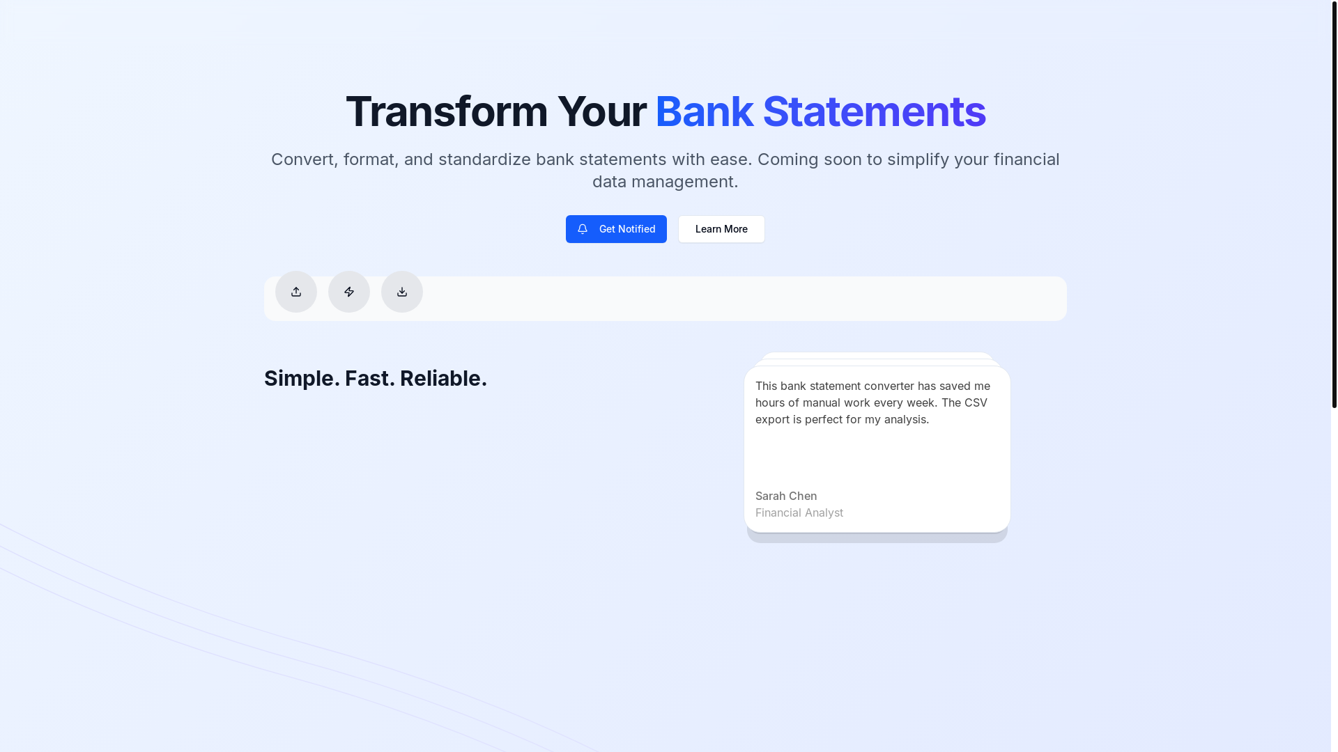 website screenshot of https://bankstatementconverter.pro/