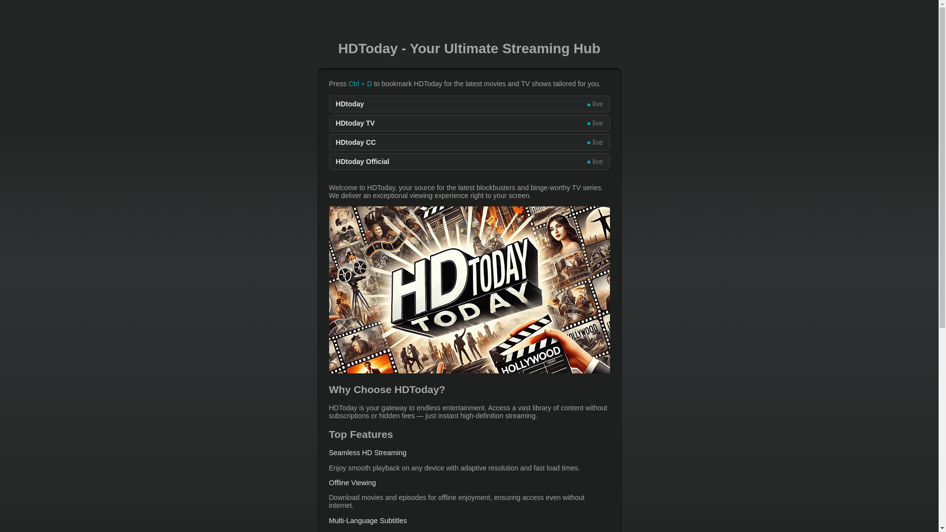 website screenshot of https://hdtoday-c22k.pages.dev/