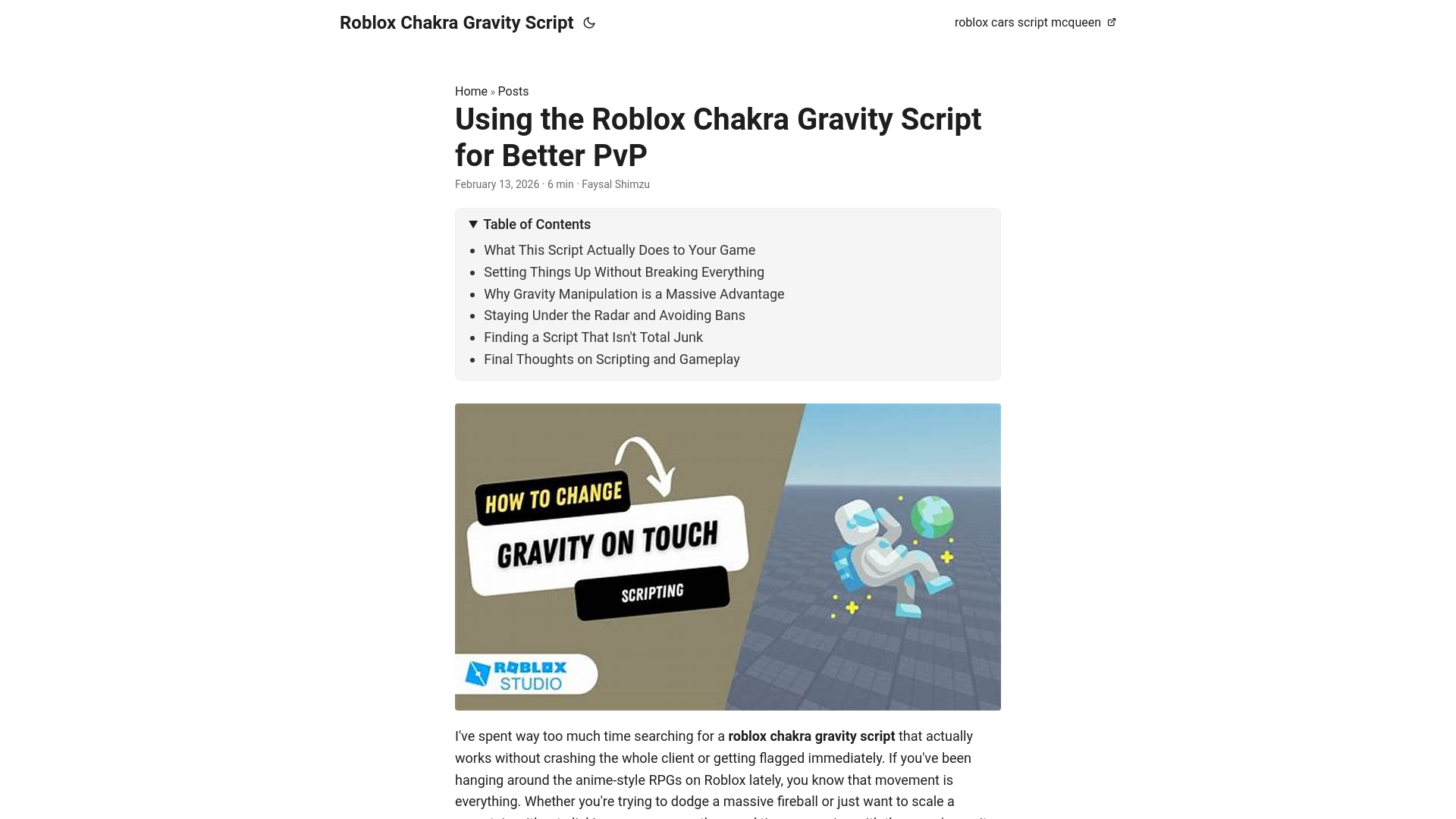 website screenshot of https://roblox-chakra-gravity-script.pages.dev/