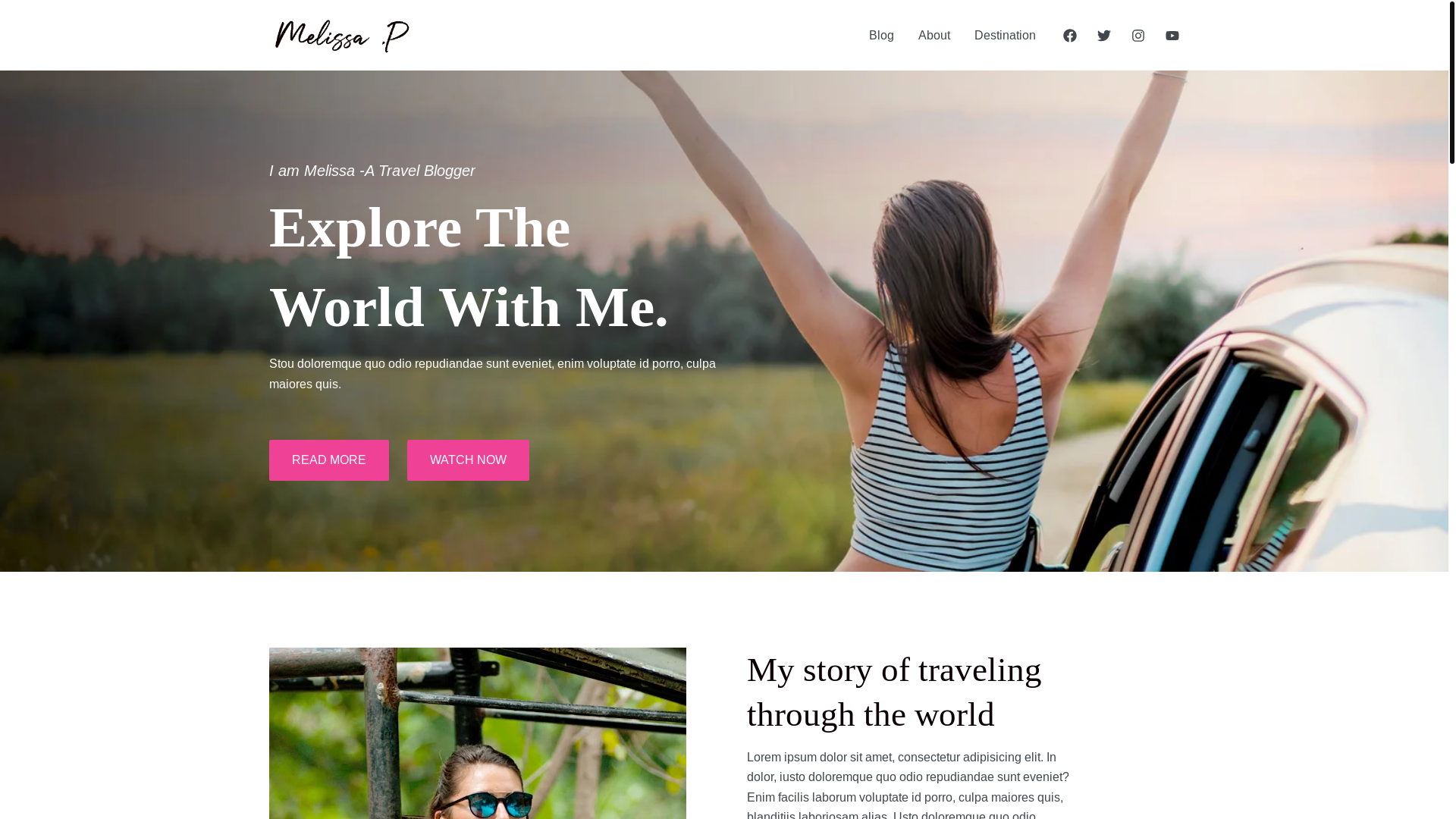 website screenshot of https://cherishedknot.com/
