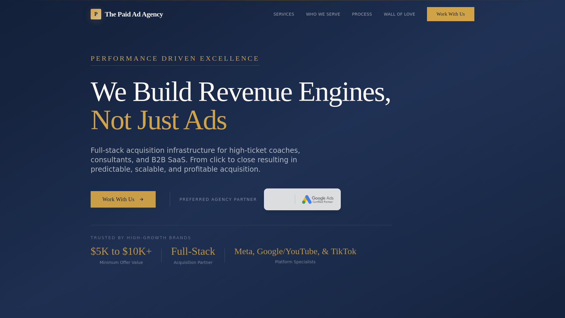 website screenshot of https://adpaidadagency.com/