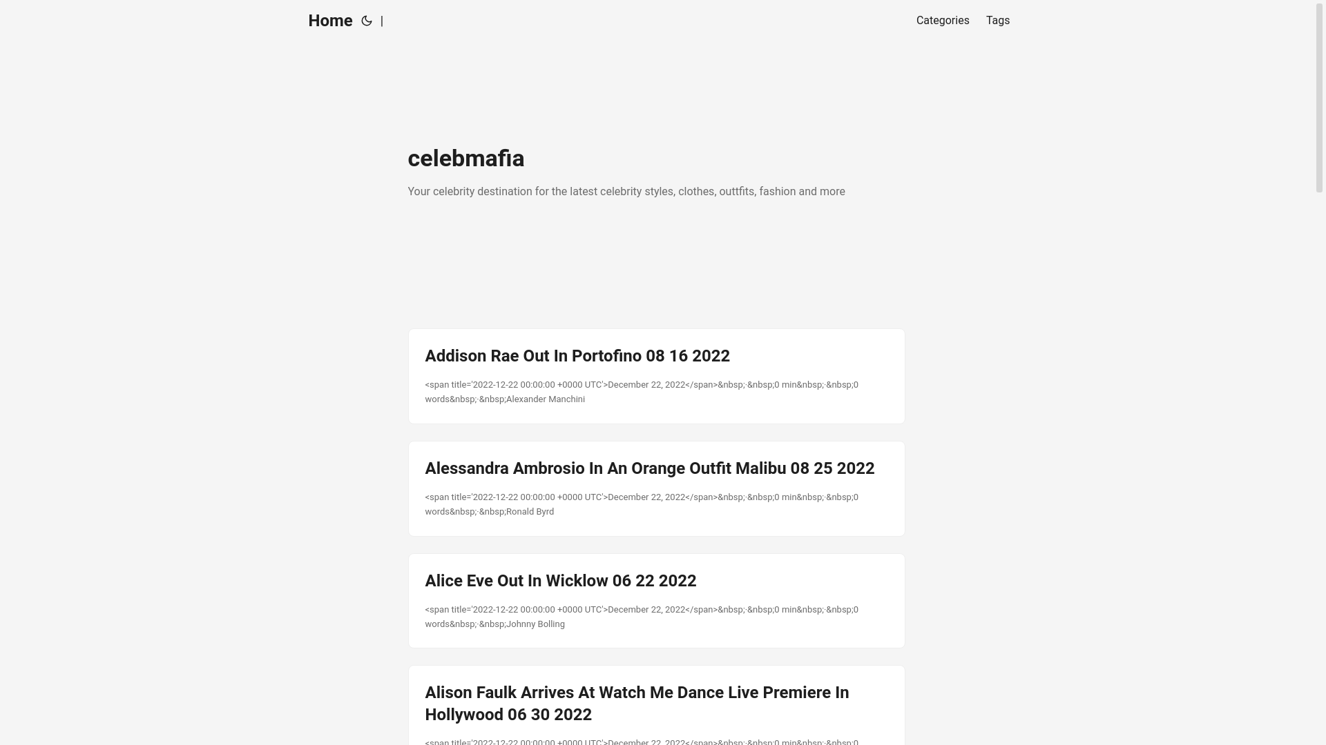 website screenshot of https://celebmafia25.pages.dev/