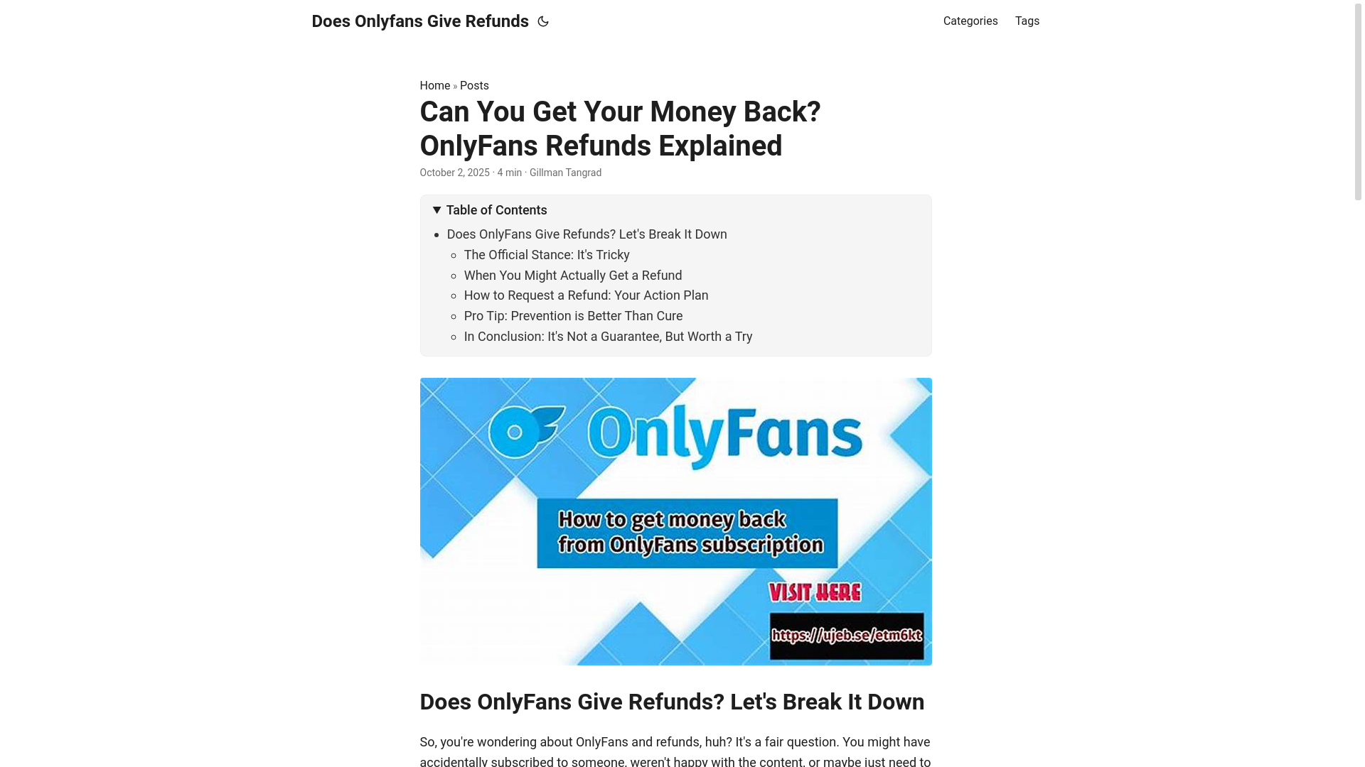 website screenshot of https://does-onlyfans-give-refunds.pages.dev/