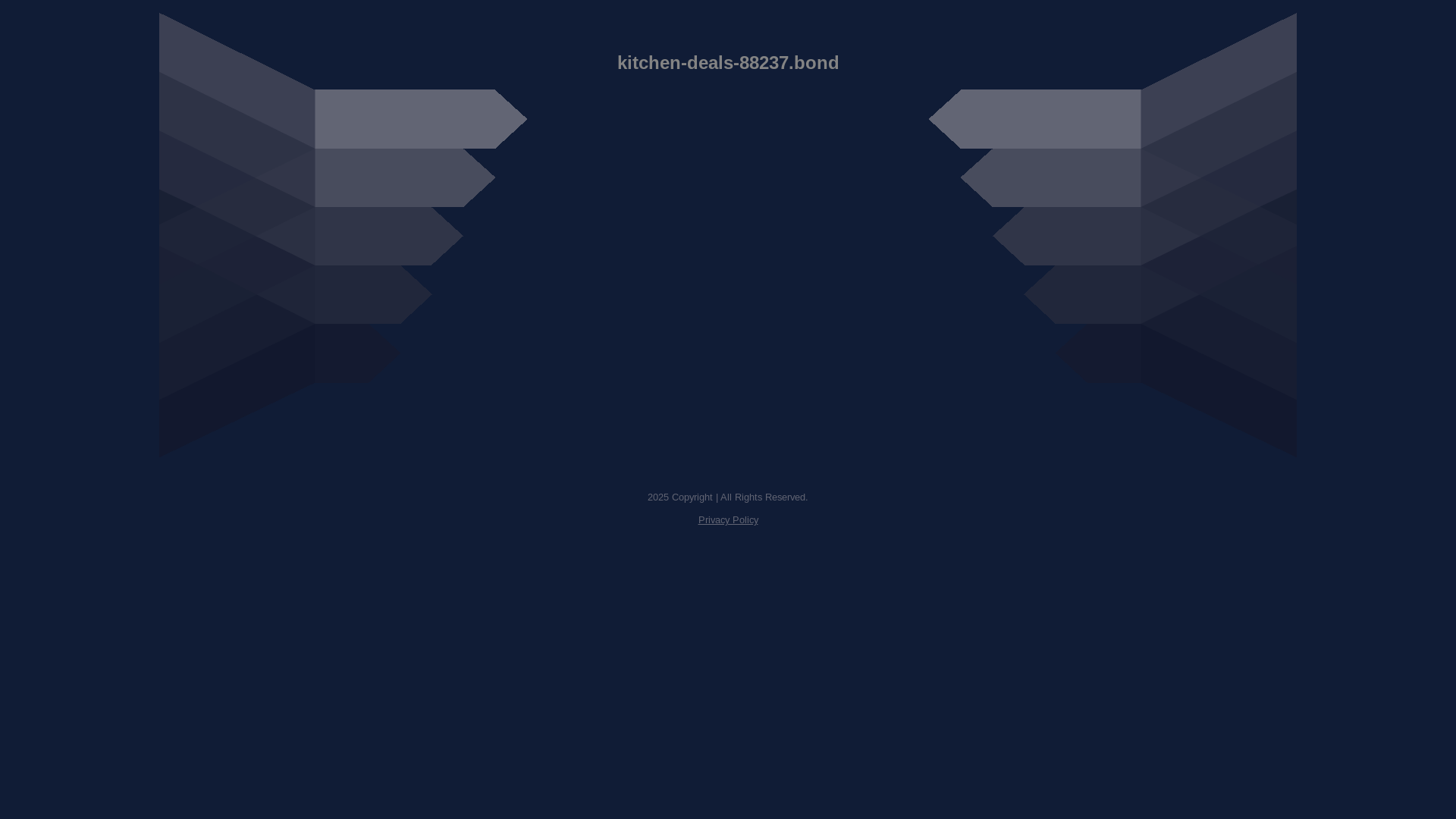 website screenshot of https://kitchen-deals-88237.bond/