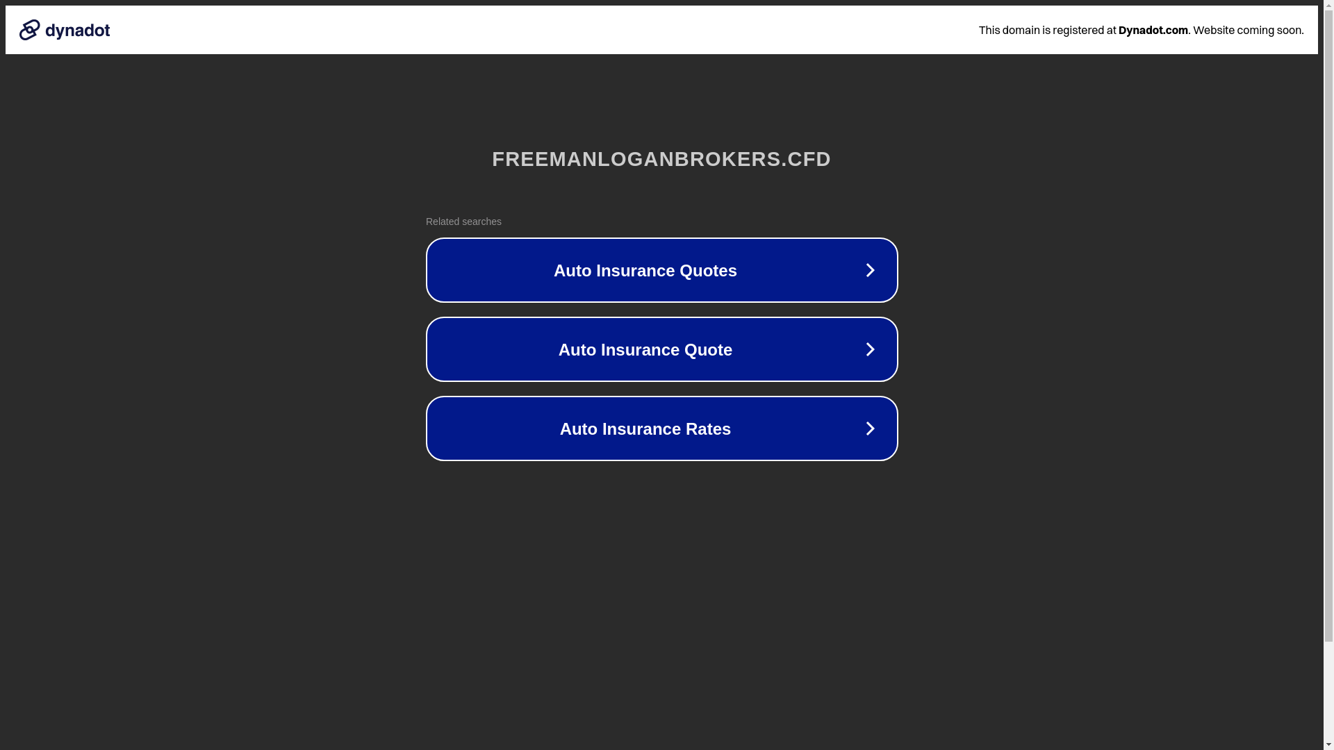 website screenshot of https://freemanloganbrokers.cfd/