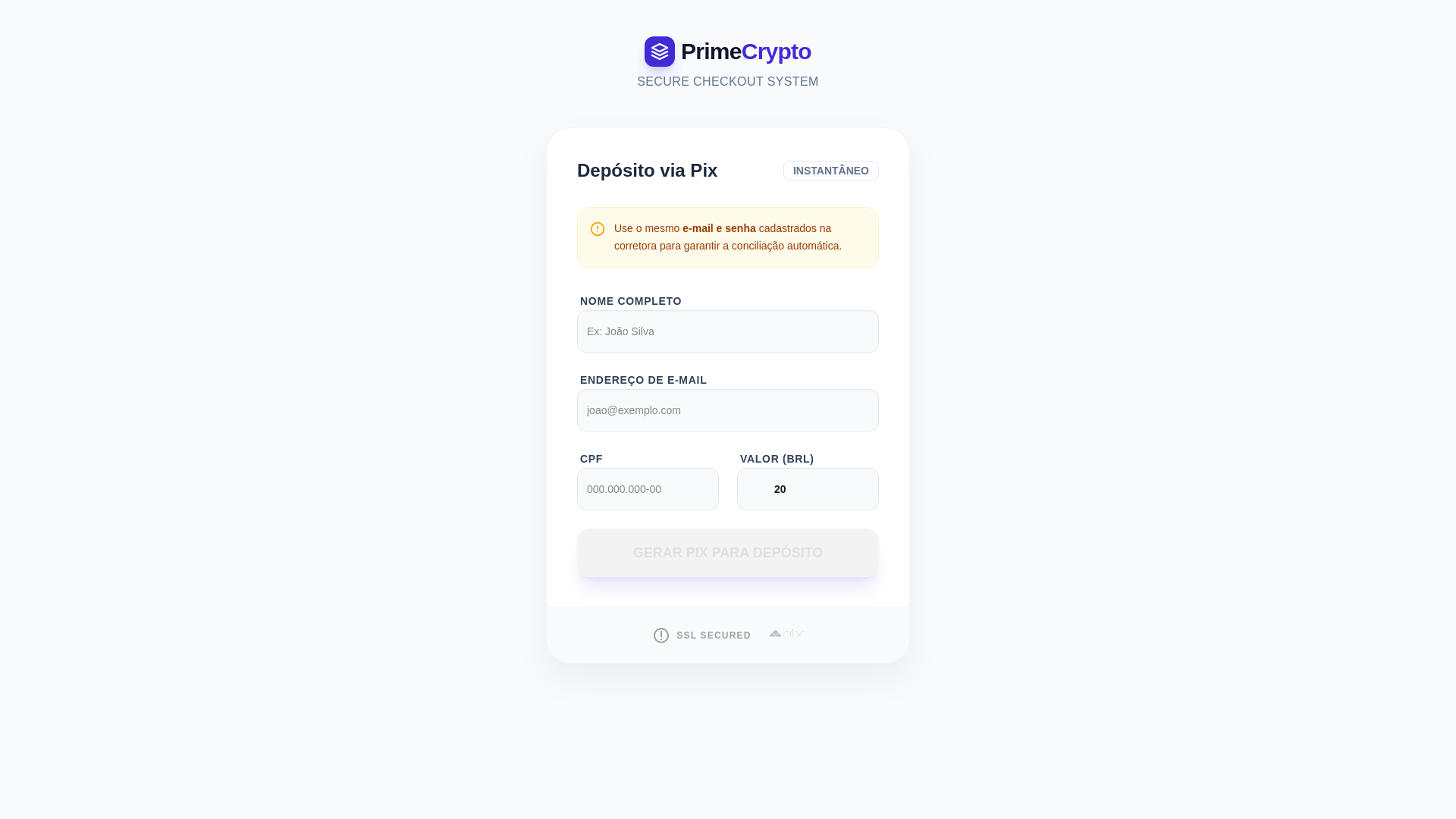 website screenshot of https://primecheckout.pages.dev/