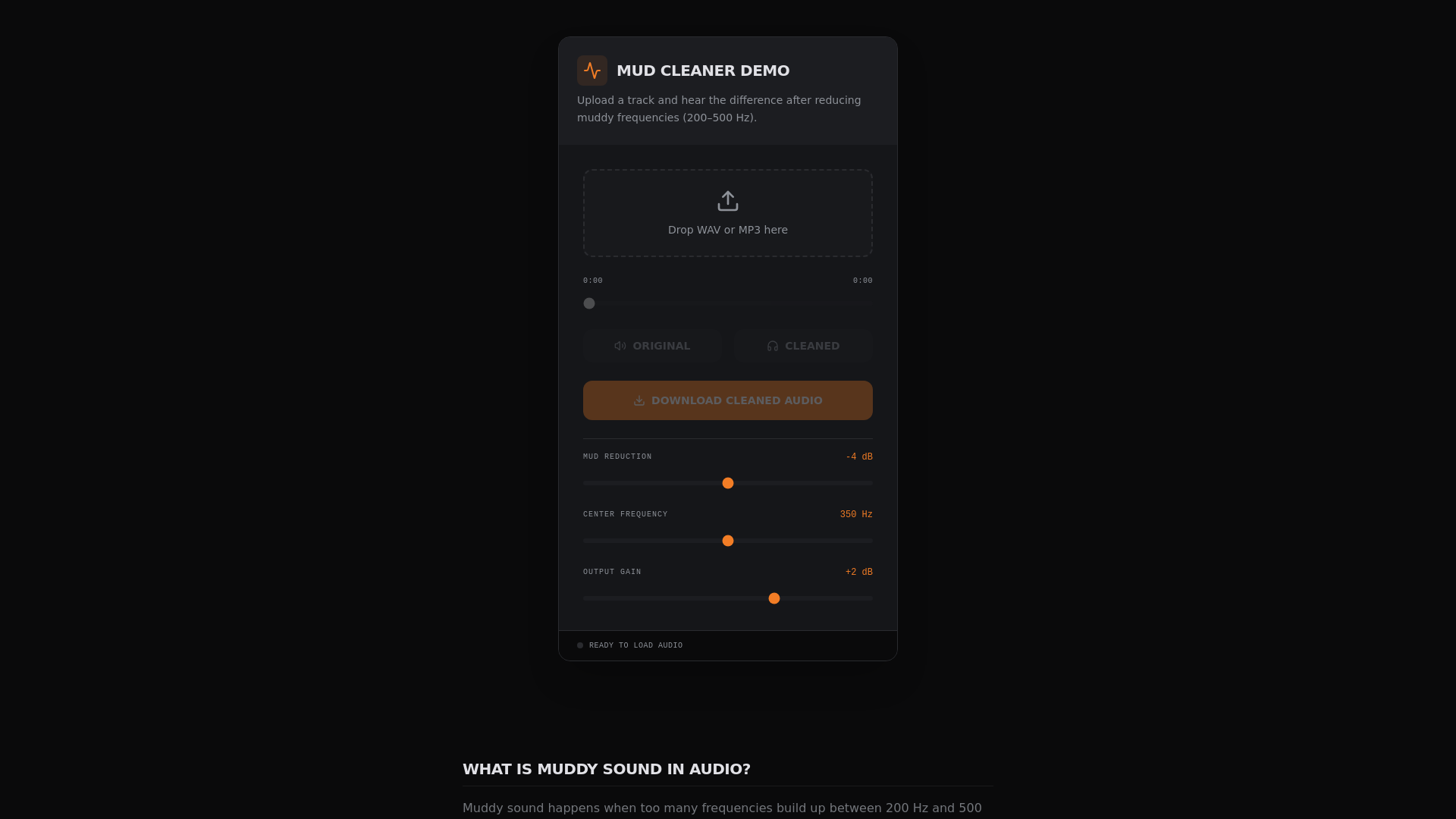 website screenshot of https://online-mud-cleaner.pages.dev/